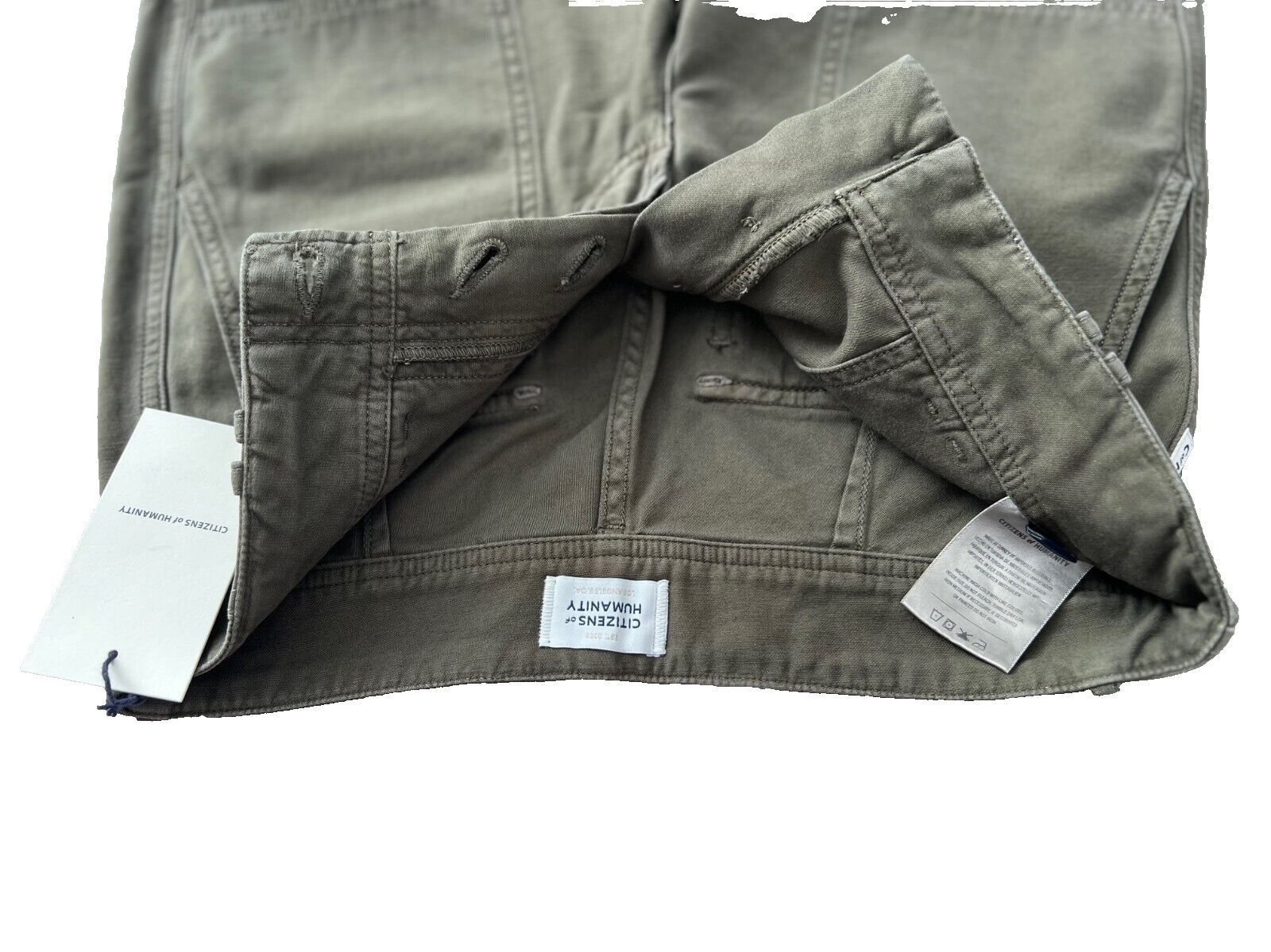 Citizens Of Humanity Citizens of Humanity Agni Utility Trouser Pant Tea Leaf 24 Size 24" / US 00 / IT 34 - 6 Thumbnail
