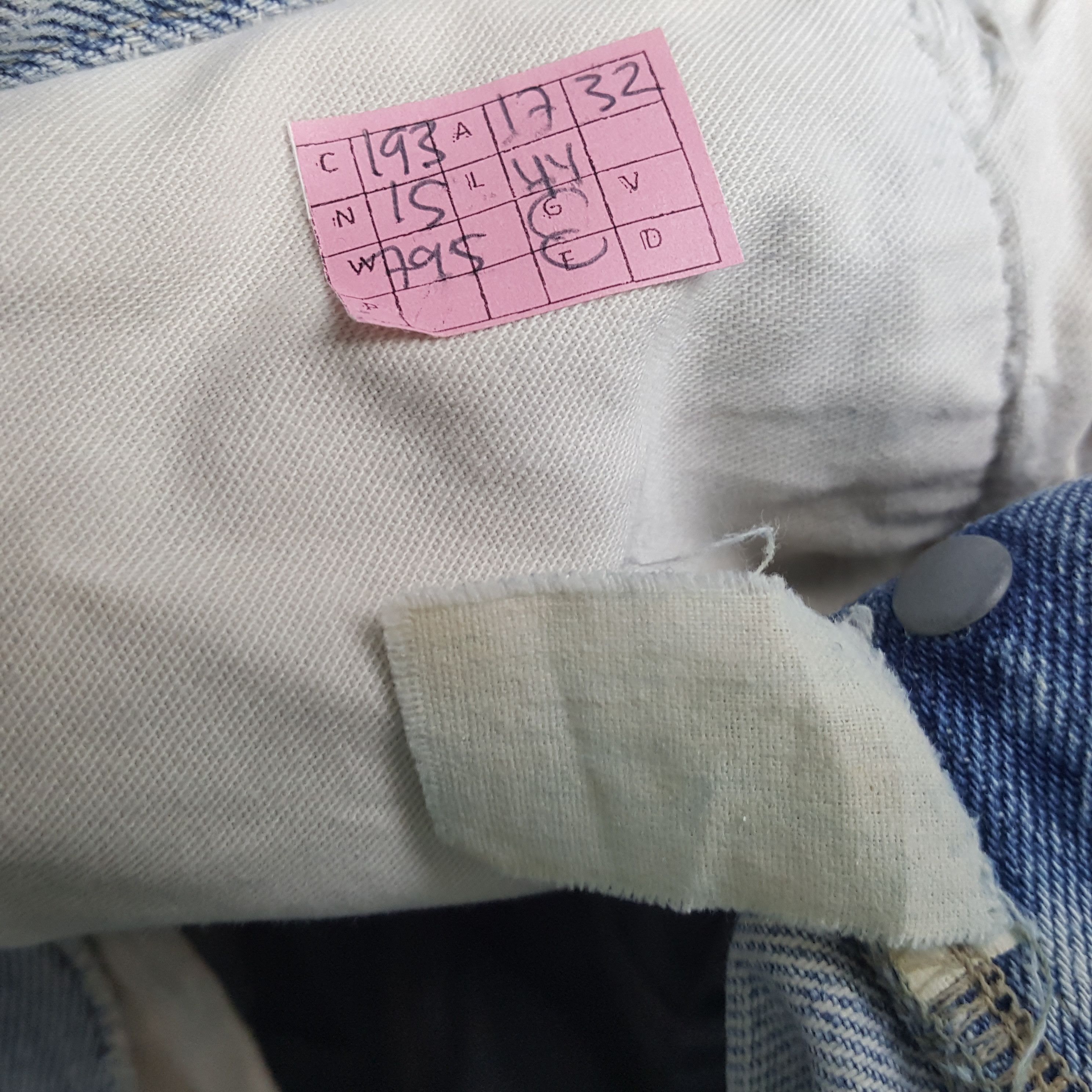 RRL Ralph Lauren × Ralph Lauren × Vintage RRL RALPH LAUREN Fashion Rock Style Distressed Jeans Size US 34 / EU 50 - 14 Thumbnail