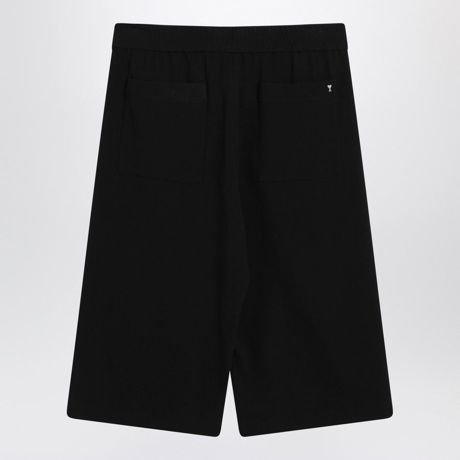 AMI o1d2blof0625 Cotton Shorts in Black Size US 30 / EU 46 - 2 Thumbnail