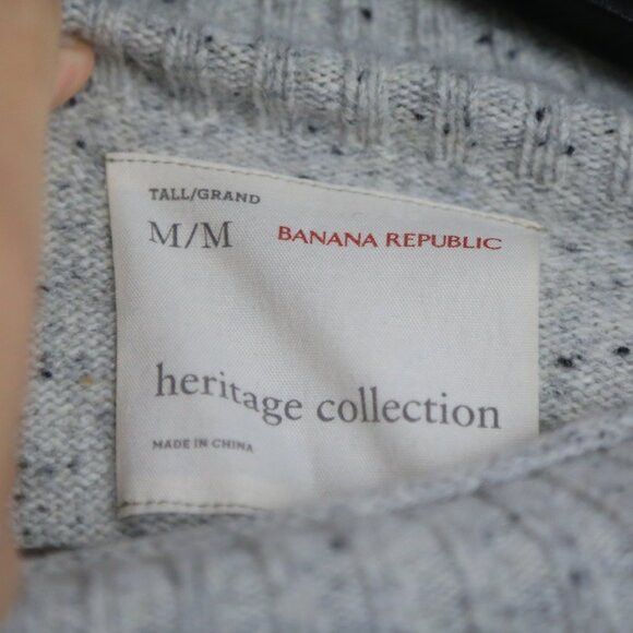 Banana Republic Banana Republic Wool Donegal Heritage Collection Sweater Size US M / EU 48-50 / 2 - 6 Thumbnail