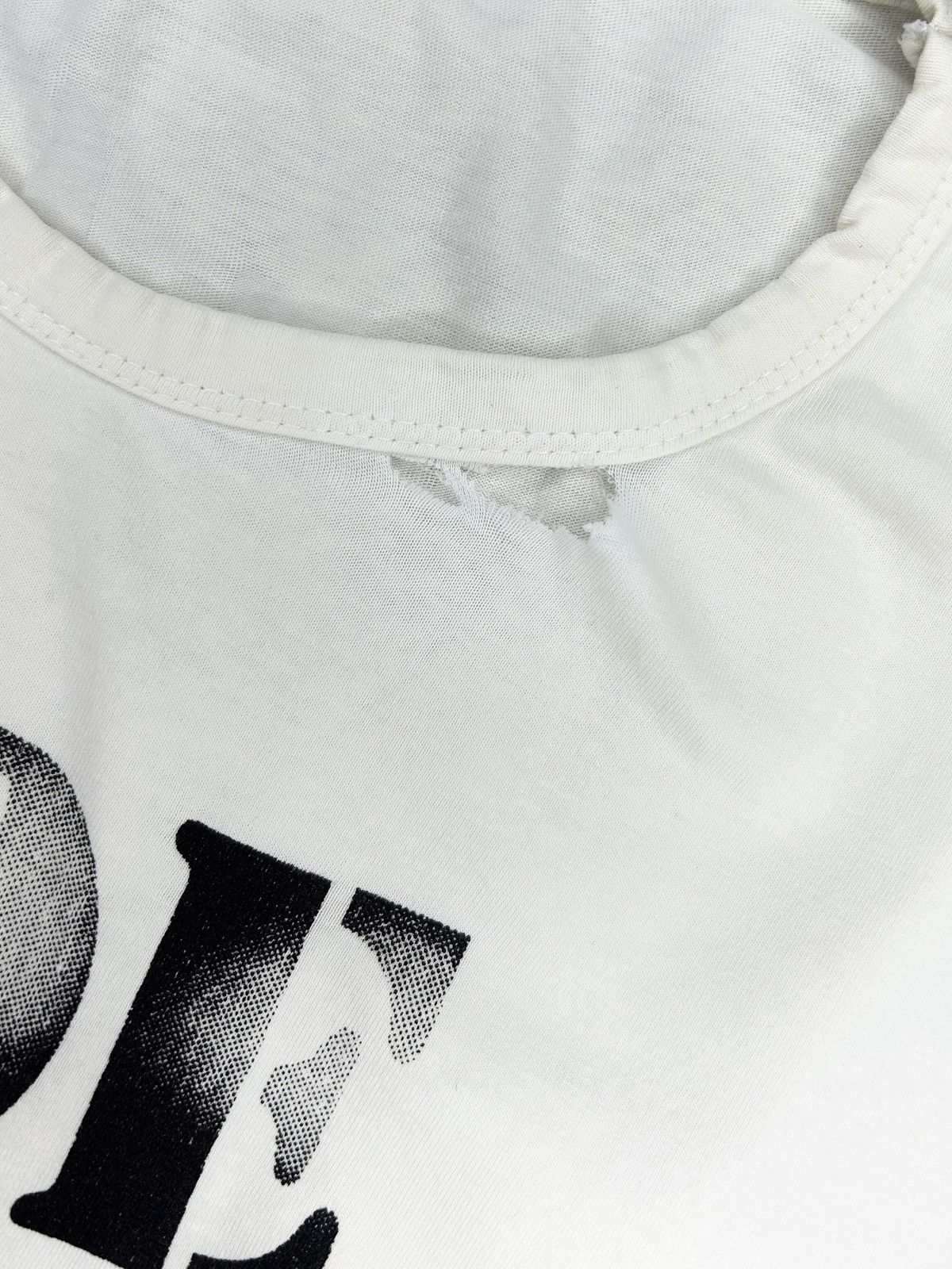 Dolce & Gabbana 00s Stencil T-Shirt Size M / US 6-8 / IT 42-44 - 10 Thumbnail