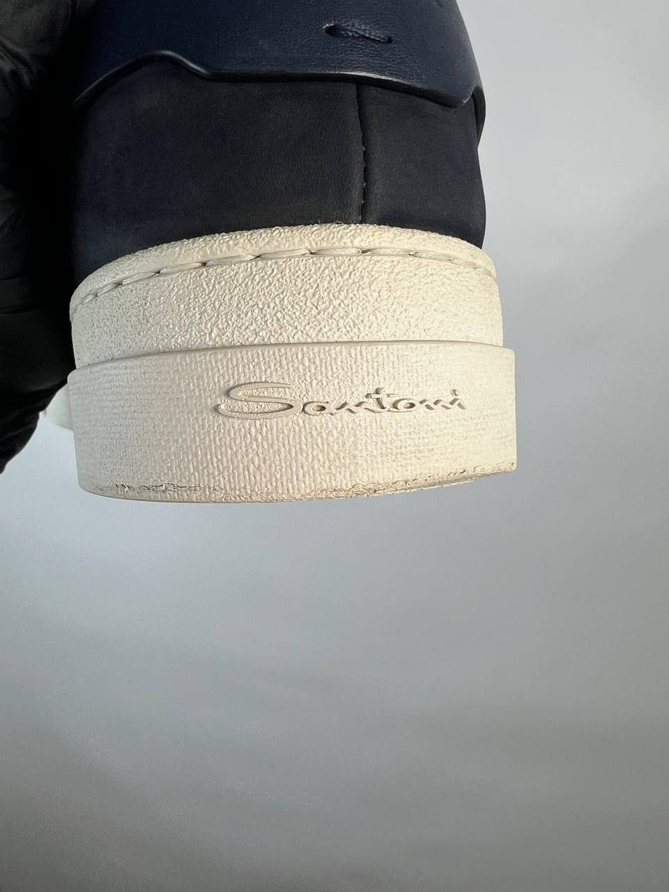 Santoni Vintage luxury italian designer santoni sneakers Sz US 7 Size US 7 / EU 40 - 10 Thumbnail