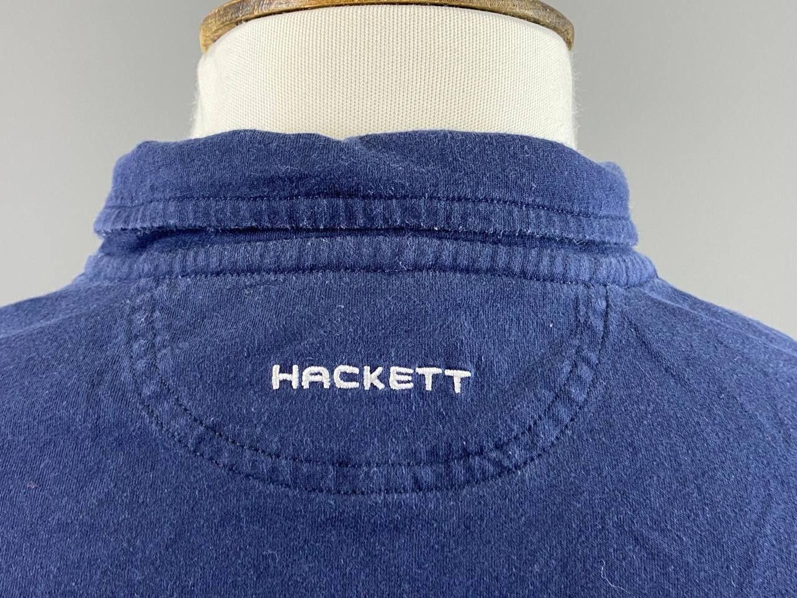 Designer Hackett London Golf Blue Summer Polo Shirt Size XL Size US XL / EU 56 / 4 - 10 Thumbnail