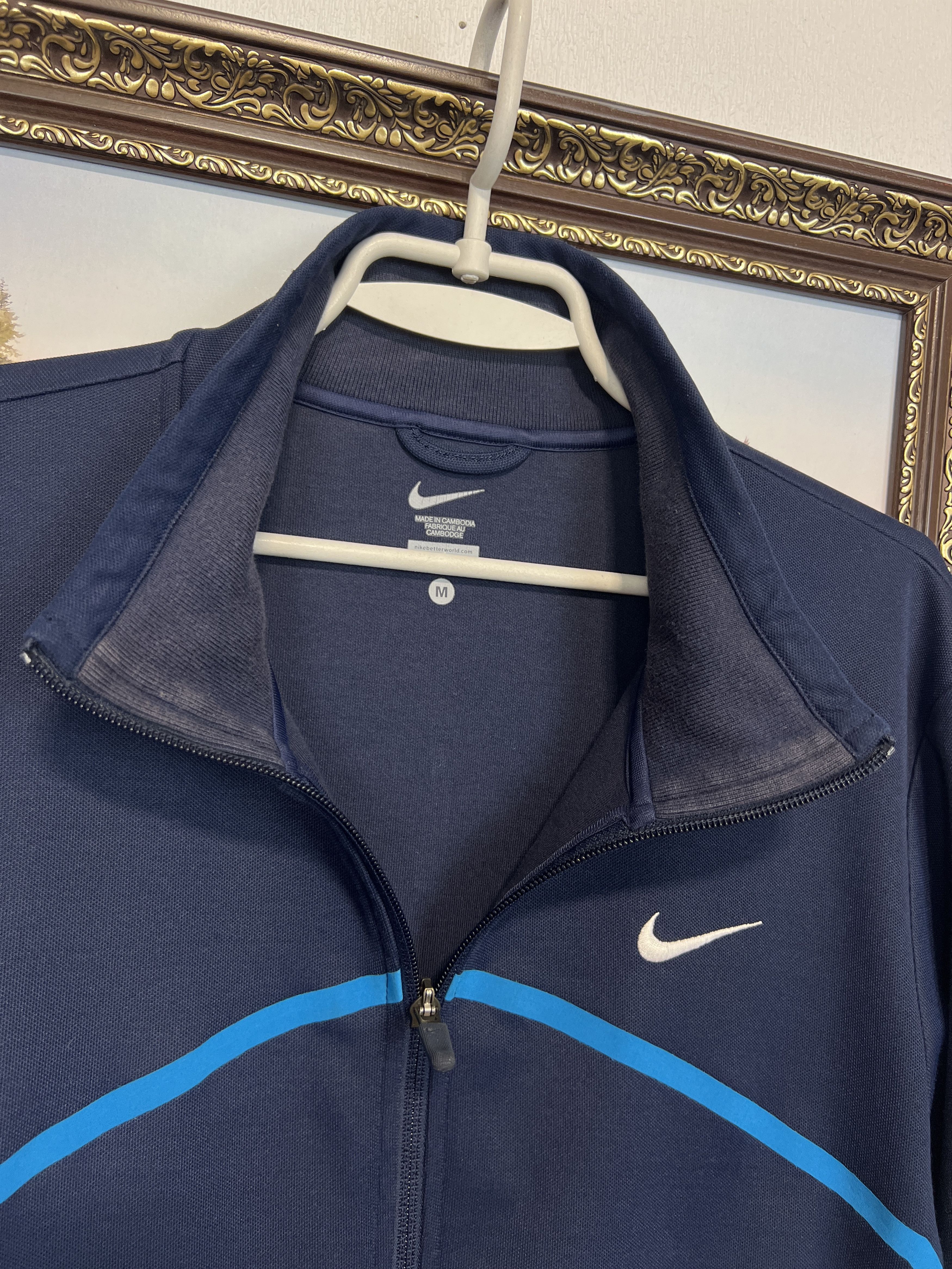 Nike Roger Federer RF 2011 ATP Finals Tennis Jacket Track Top Size US M / EU 48-50 / 2 - 6 Thumbnail