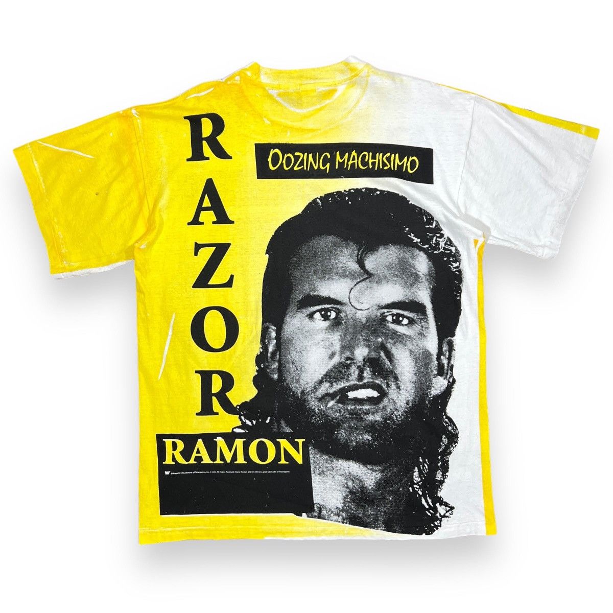 WWE 1993 WWF RAZOR RAMON ALL OVER PRINT WWE Size US XL / EU 56 / 4 - 5 Thumbnail
