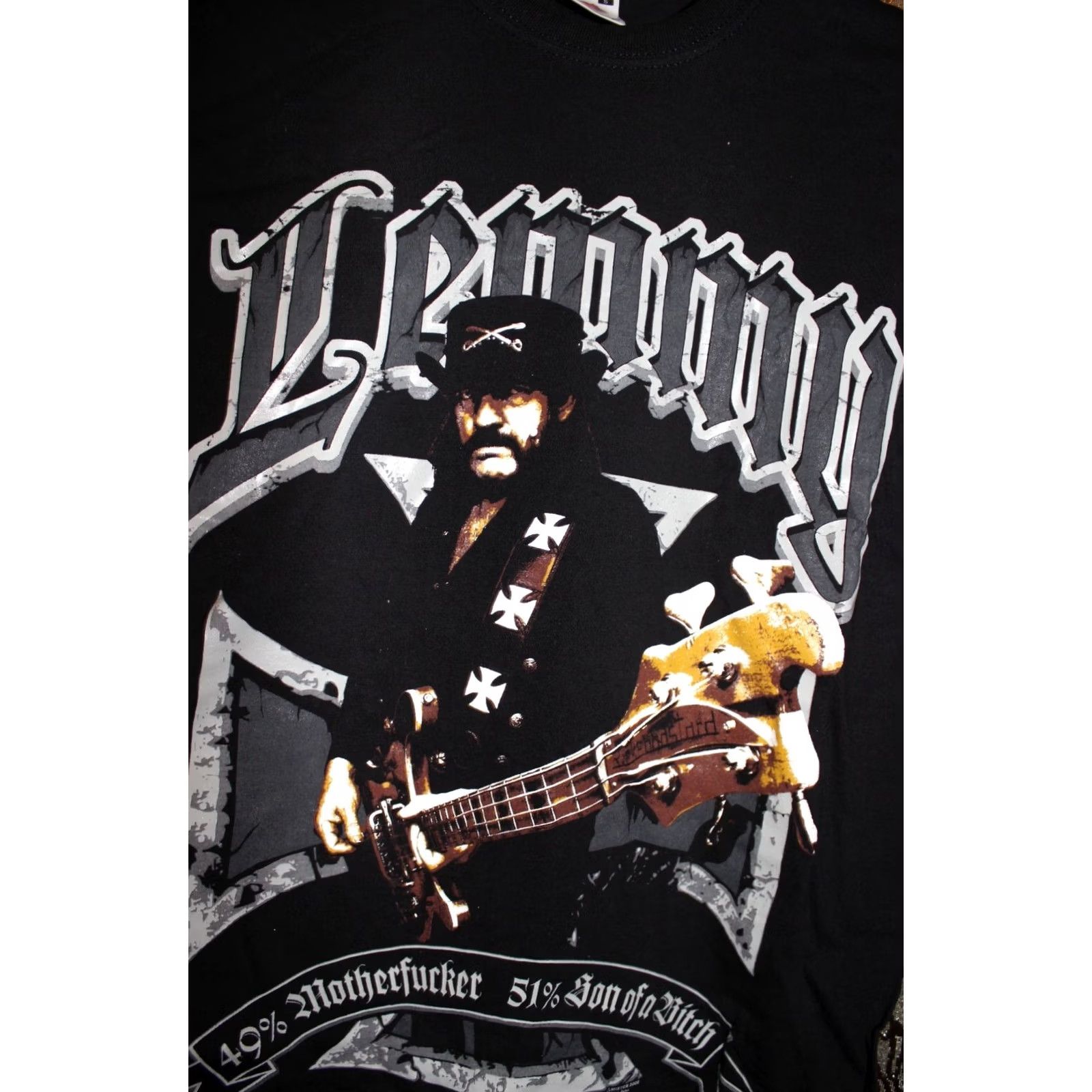 Vintage VINTAGE MOTORHEAD T-shirt Mens S black 2008 LENNY 49%Mother - 51% son of a B - concert 90s theme Size US S / EU 44-46 / 1 - 4 Thumbnail