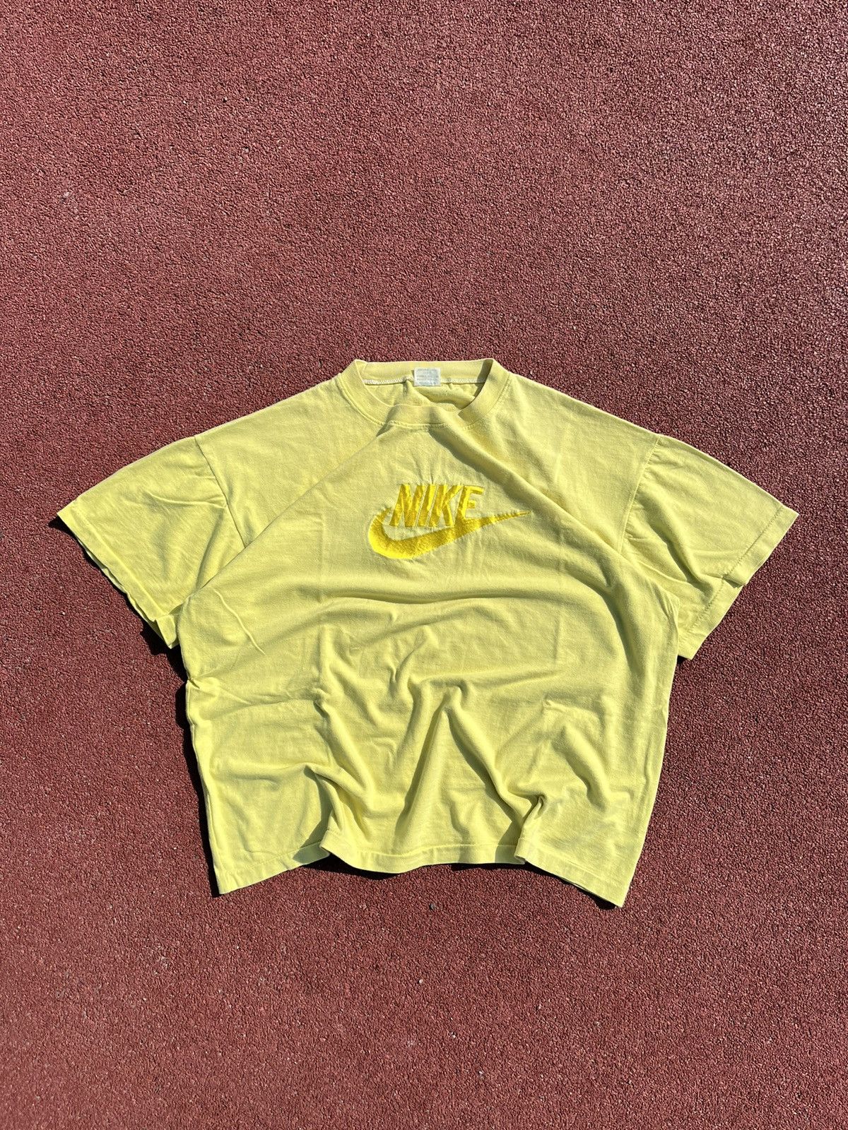 Nike × Vintage Rare vintage Nike 80s big logo t-shirt tee size M Size US M / EU 48-50 / 2 - 1 Thumbnail