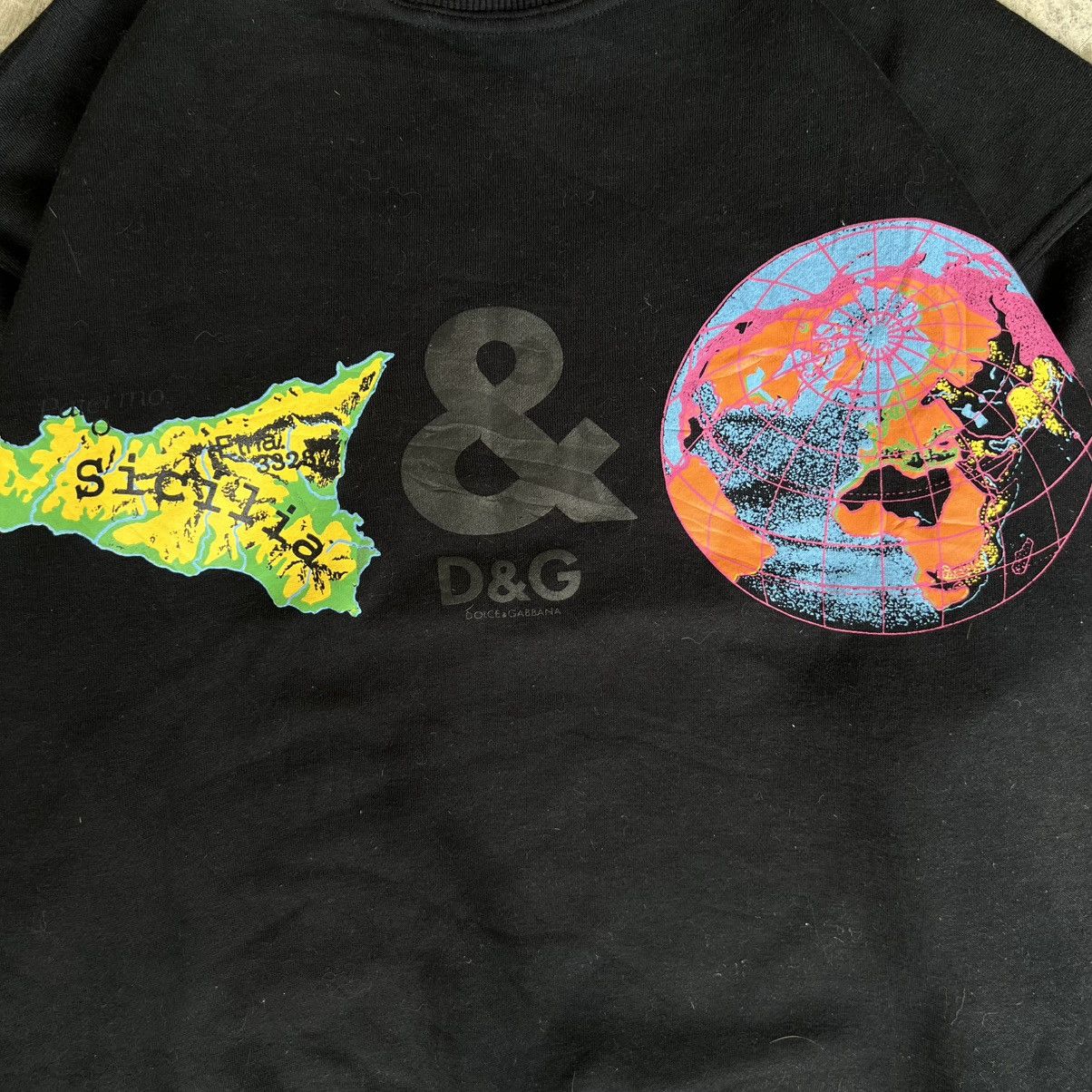 Dolce & Gabbana Dolce & Gabbana Sicilia x Maps Sweatshirt Size US M / EU 48-50 / 2 - 3 Thumbnail