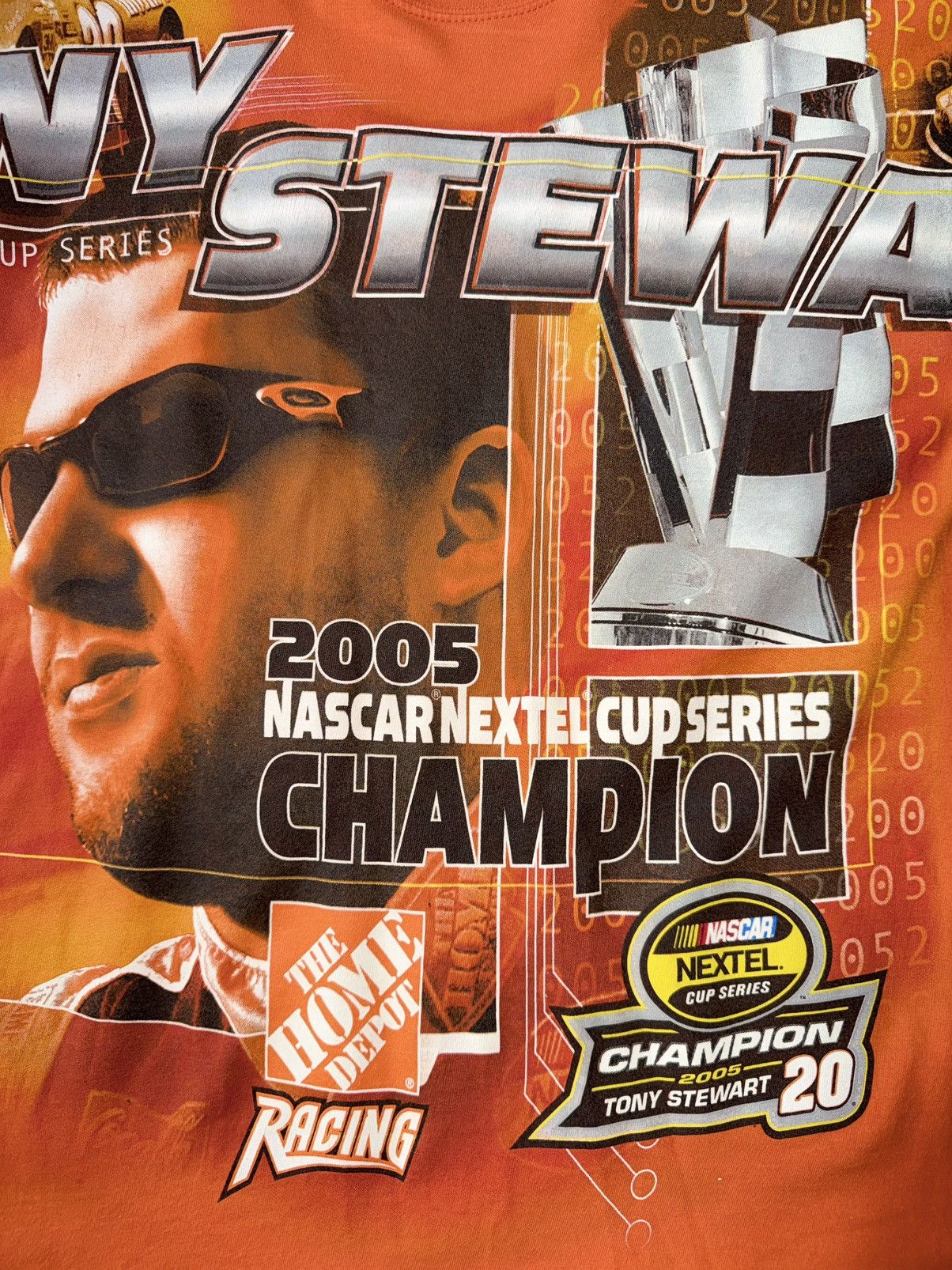 Chase Authentics Vintage Home Depot Tony Stewart Nascar AOP Shirt Size US M / EU 48-50 / 2 - 4 Thumbnail