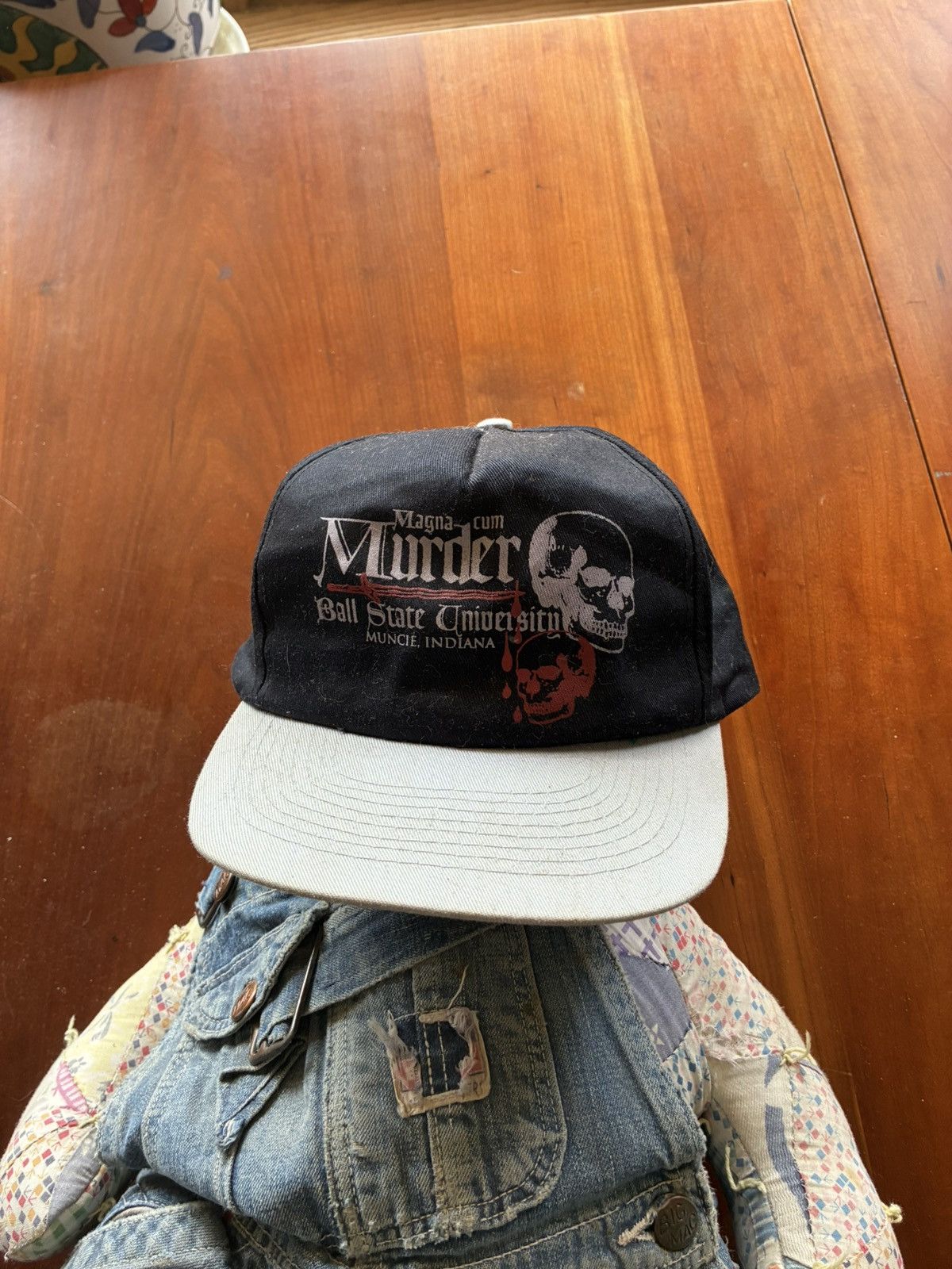 Vintage Vintage 90s Ball State murder hat Size ONE SIZE - 1 Thumbnail