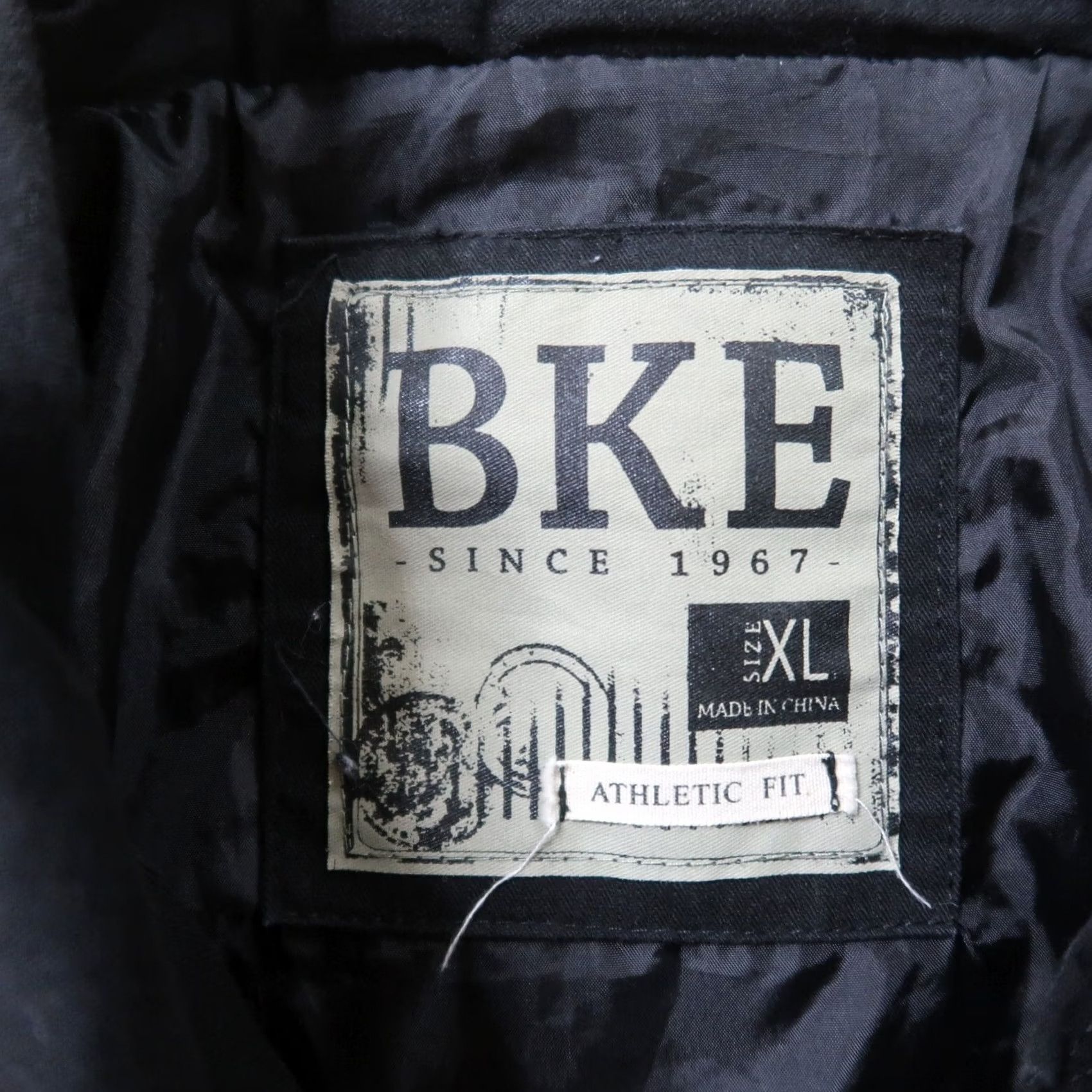 Vintage BKE Buckle Jacket Men’s XL Athletic Military Full Zip Hooded Winter Coat Gray Size US XL / EU 56 / 4 - 4 Thumbnail