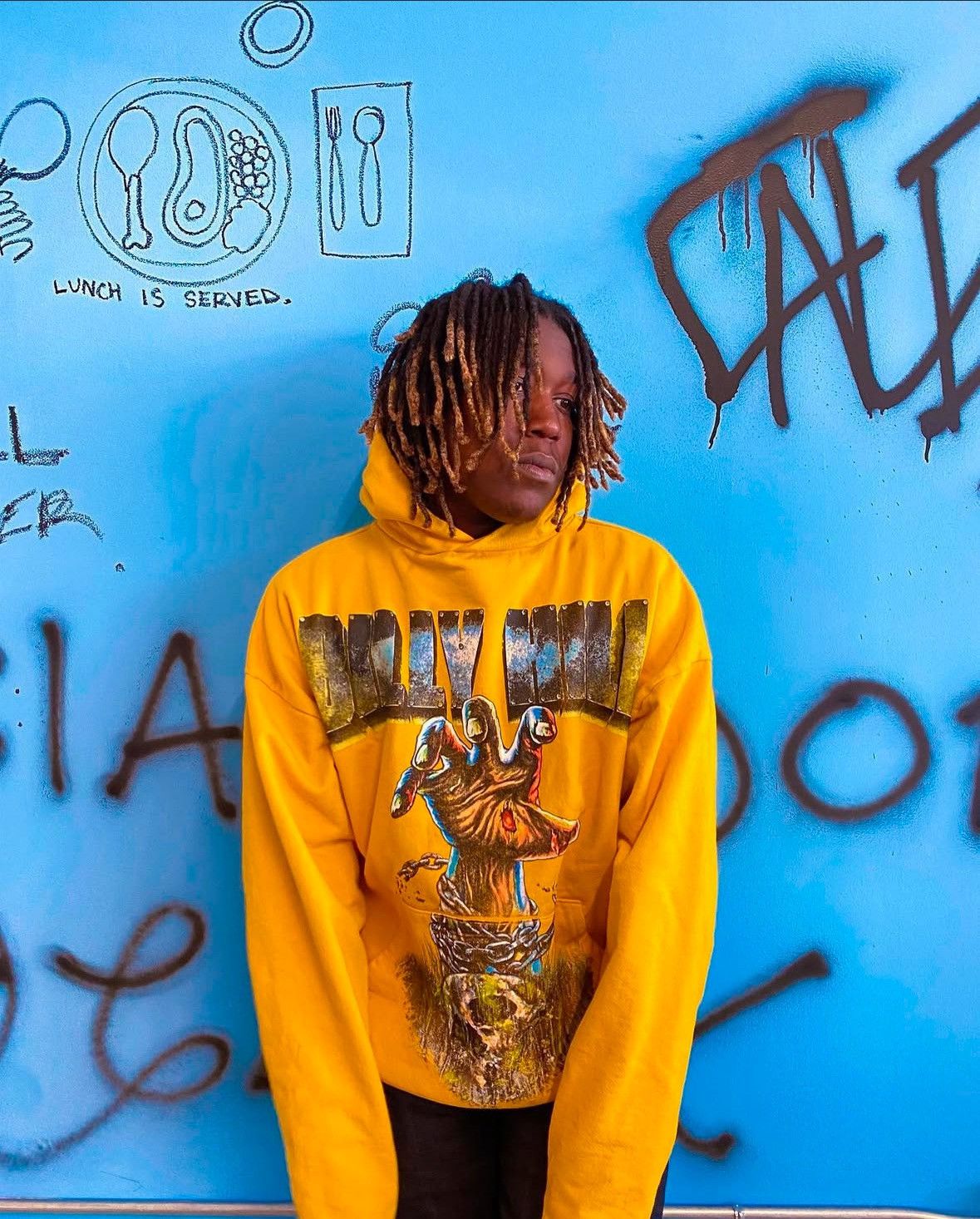 Billy Hill 2021 Billy Hill Collection #4 “The Buried Hand” Hoodie Sz XL Size US XL / EU 56 / 4 - 6 Thumbnail