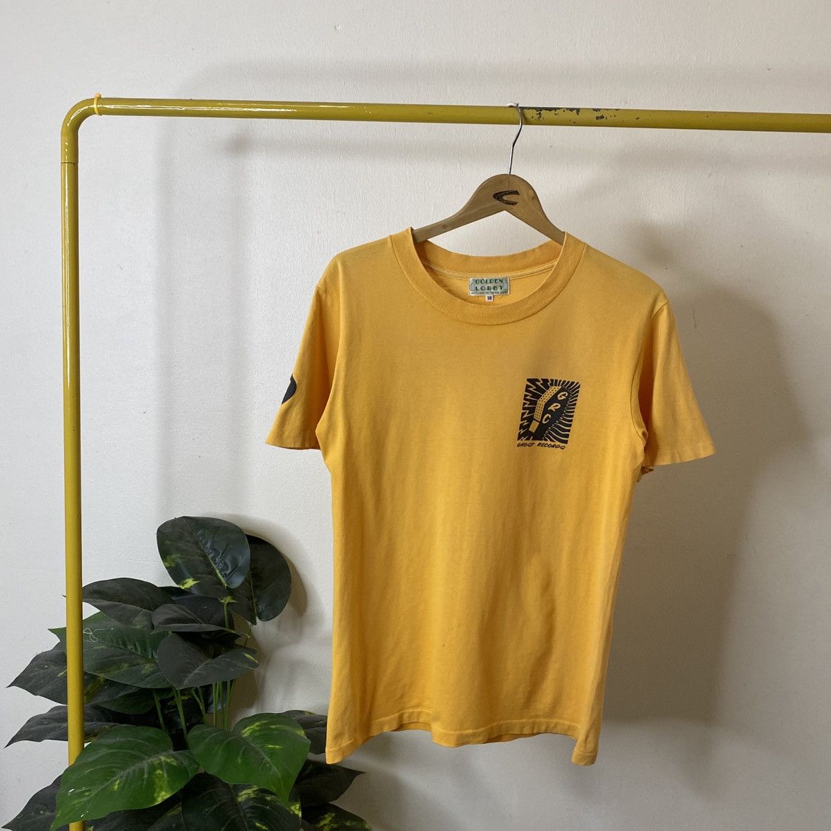 Vintage 1990s Golden Lobby Ghost Records Sid Vicious Punk Band Tee Size US S / EU 44-46 / 1 - 5 Thumbnail