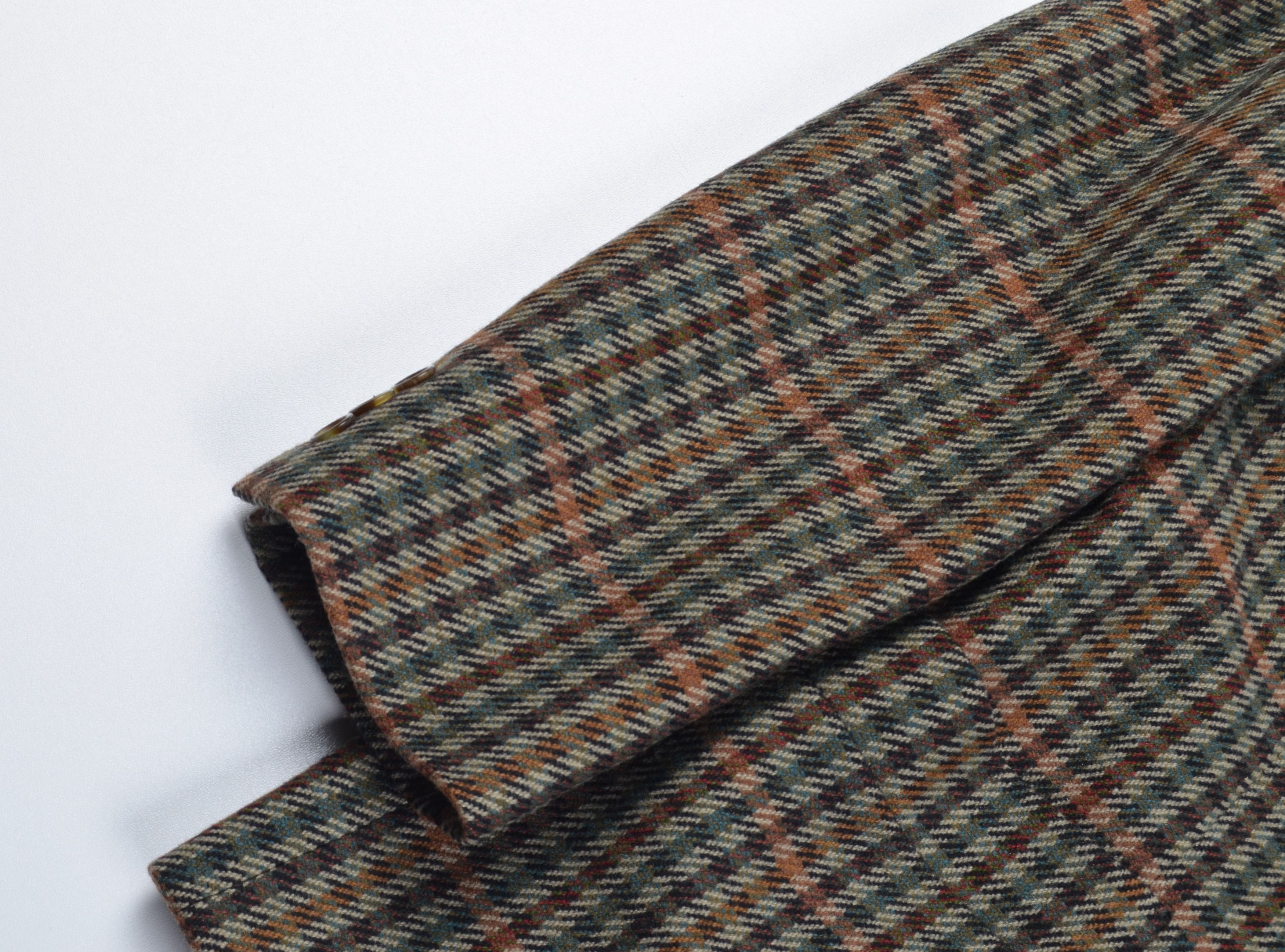 Aquascutum Vintage Aquascutum Tweed Suit Set Skirt Blazer Check Wool Size M / US 6-8 / IT 42-44 - 10 Thumbnail