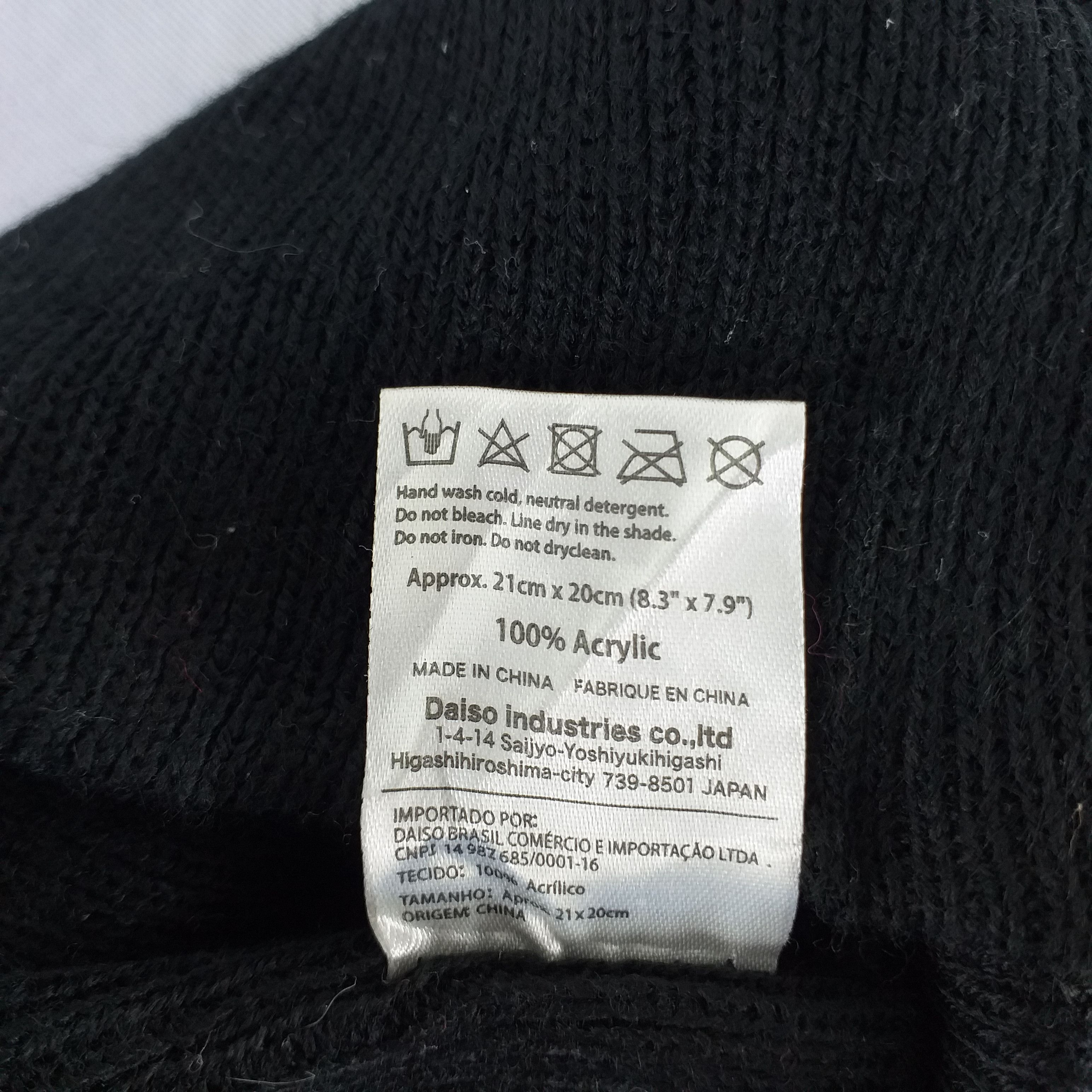 Japanese Brand Printed Skulls Design Snow Cap Hat Beanie BN283 Size ONE SIZE - 6 Thumbnail
