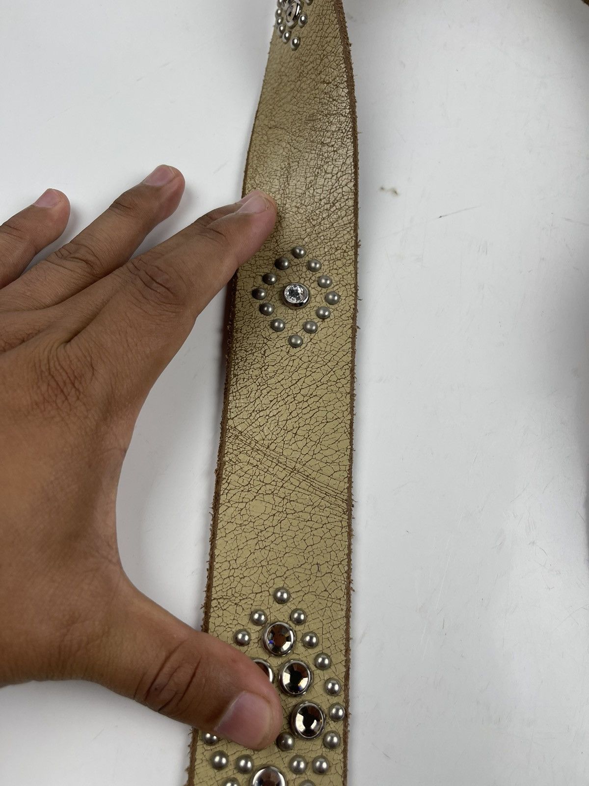 Japanese Brand × Seditionaries distressed studded leather belt tg2 Size 40 - 8 Thumbnail