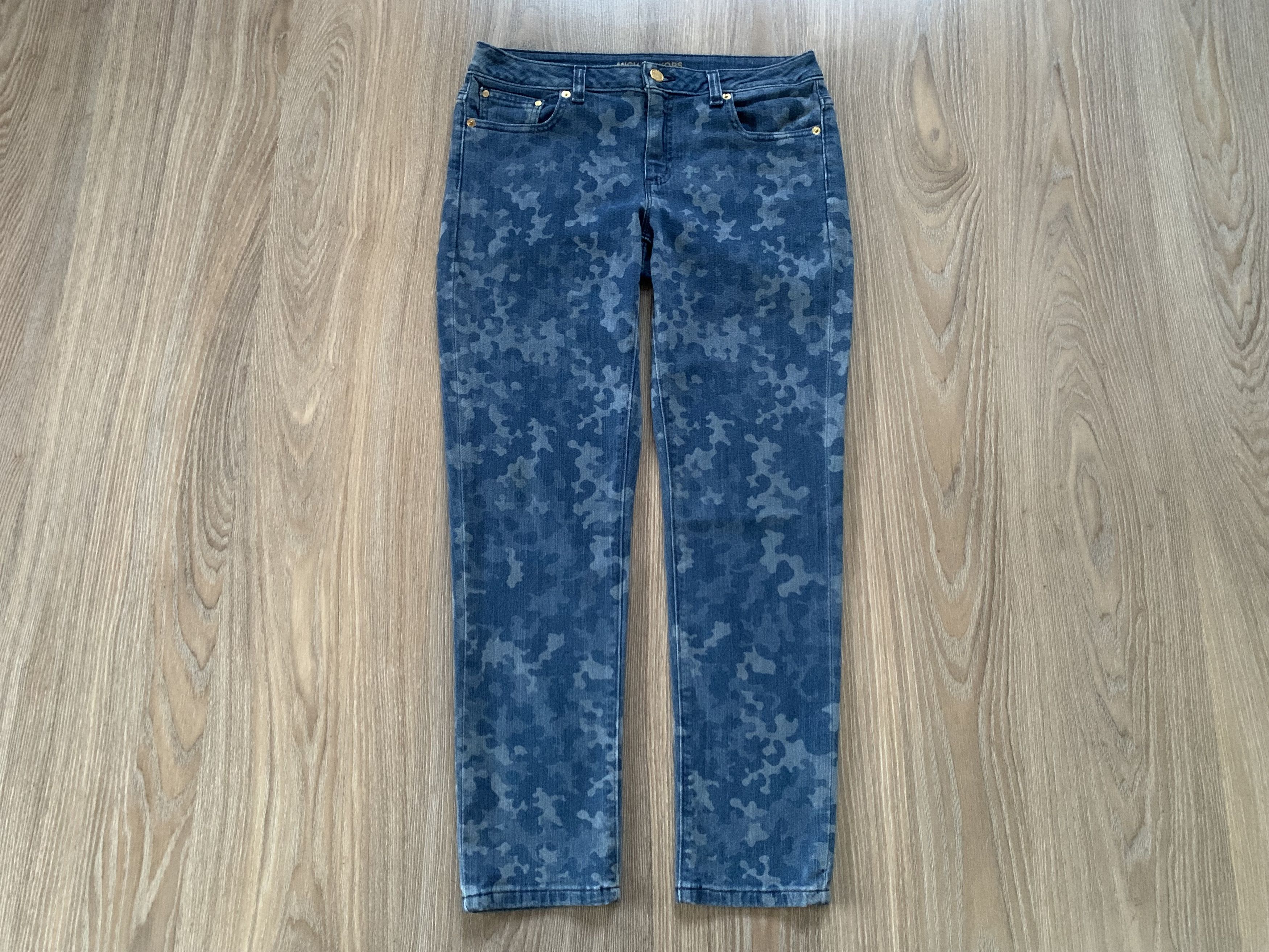 Michael Kors Michael Kors Izzy Cropped Skinny Printed Jeans Size 28" / US 6 / IT 42 - 2 Thumbnail