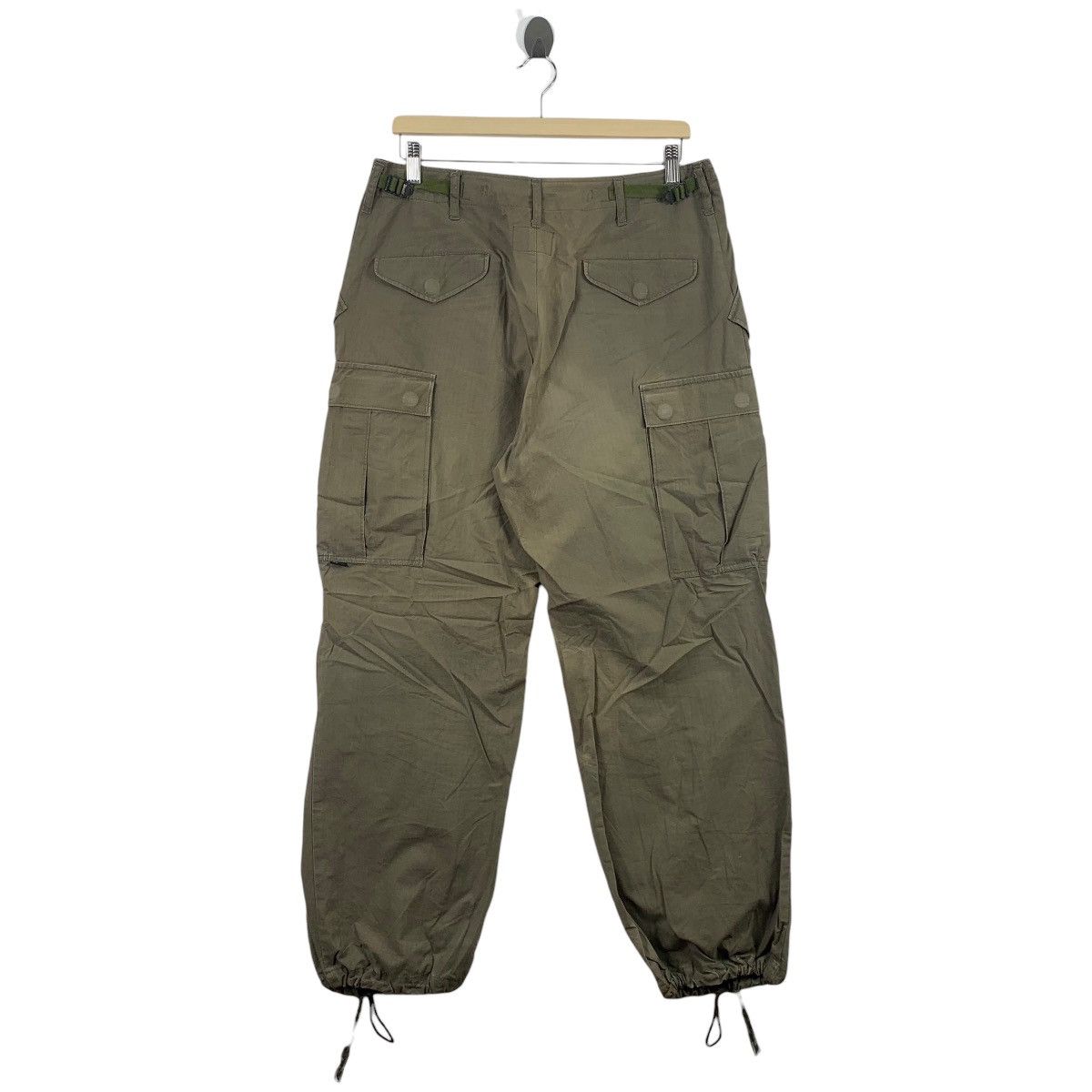 Japanese Brand FUTURA LABORATORIES Parachute ripstop cargo pants Size US 32 / EU 48 - 4 Thumbnail
