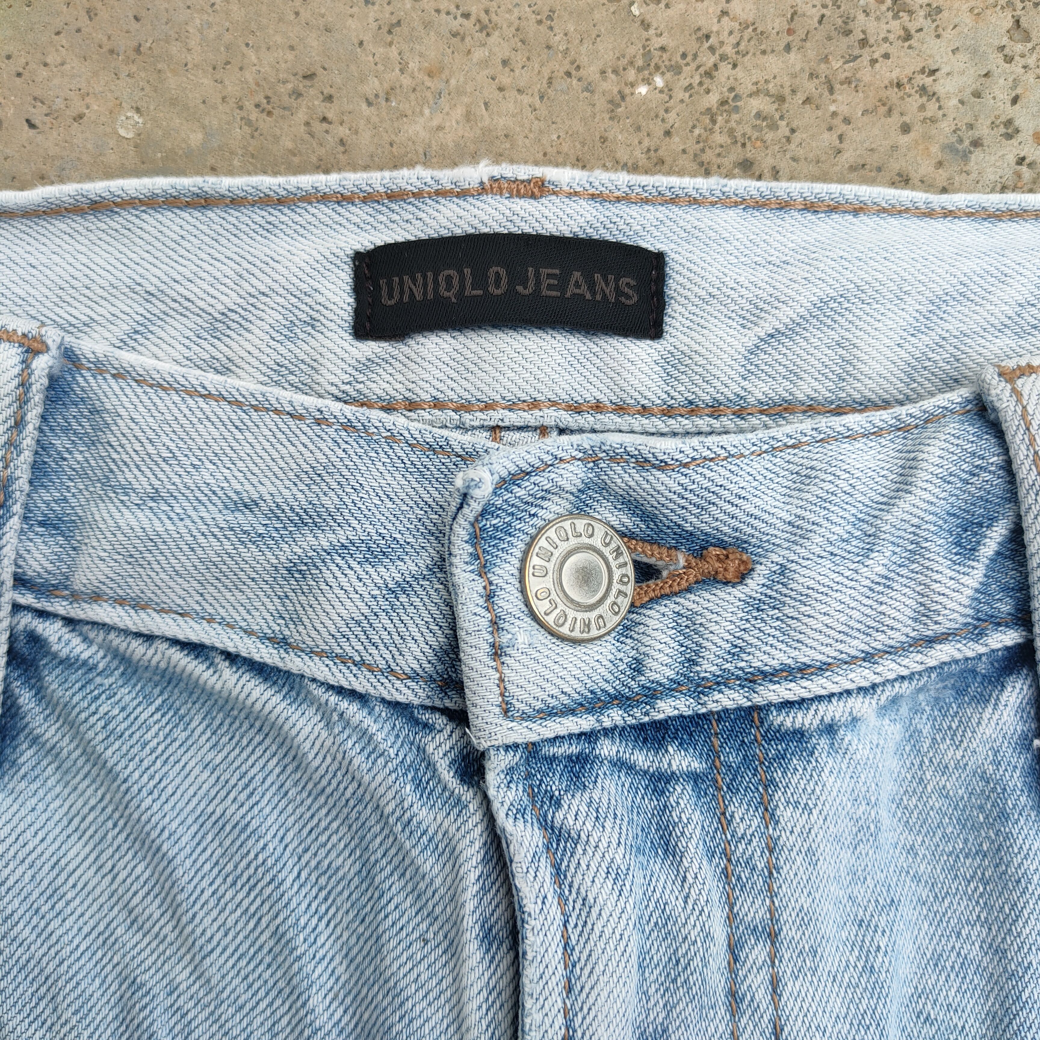 Black Label VINTAGE JAPANESE FADED WASH BLUE JEANS DENIM PANTS Size US 30 / EU 46 - 5 Thumbnail