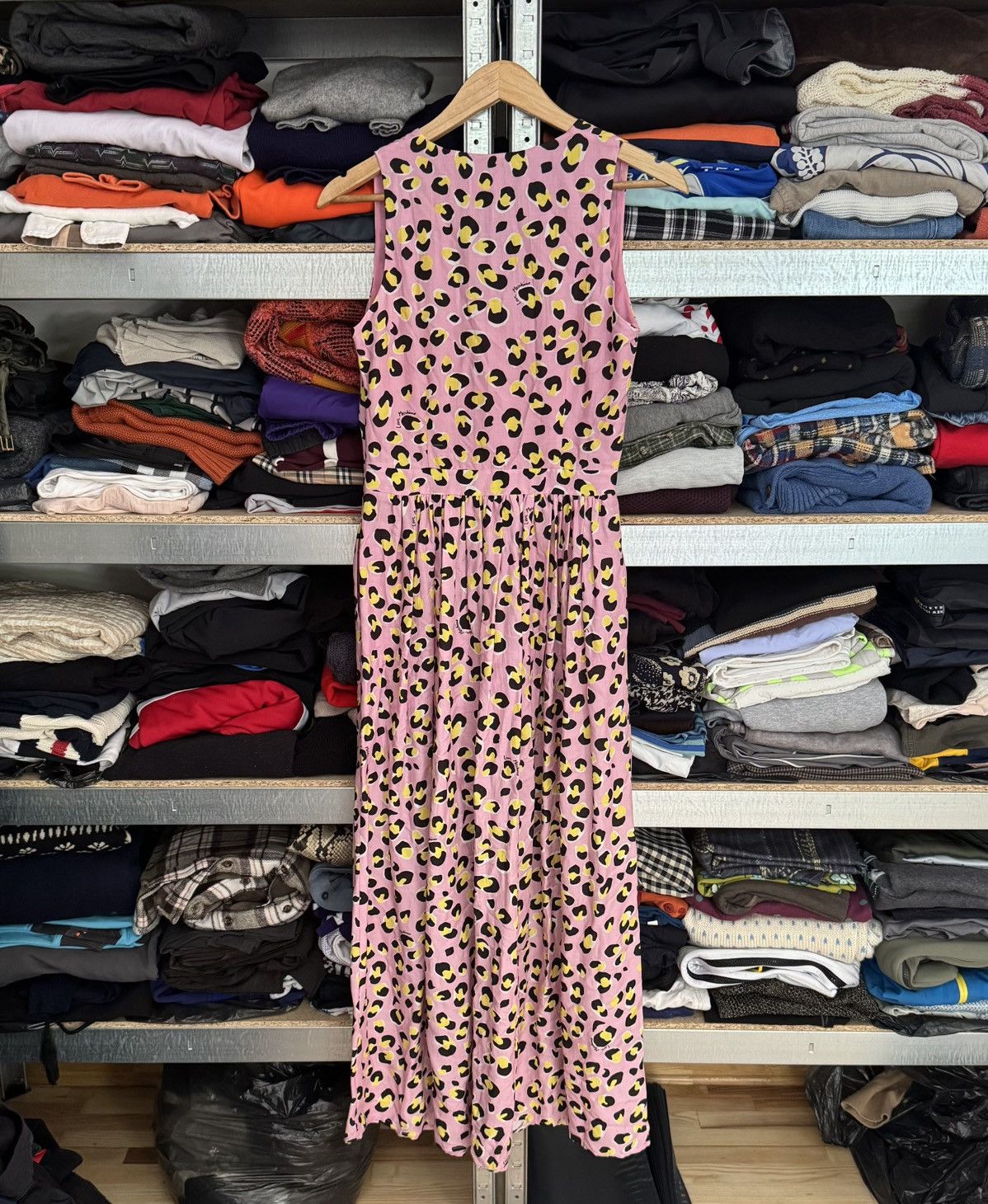 Designer × Love Moschino × Moschino Love Moschino M sleeves long maxi midi dress cheetah 🐆 print Size XS / US 0-2 / IT 36-38 - 20 Thumbnail