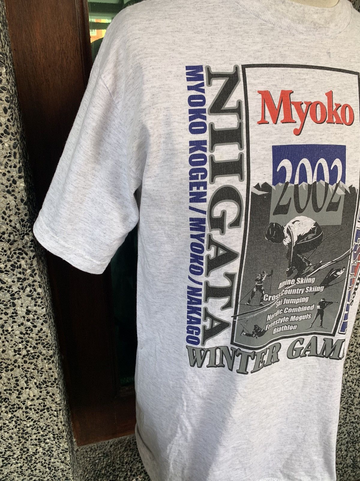 Vintage Vintage 2002 Winter Games Sport Festival Myoko Kogen T shirt Size US M / EU 48-50 / 2 - 4 Thumbnail