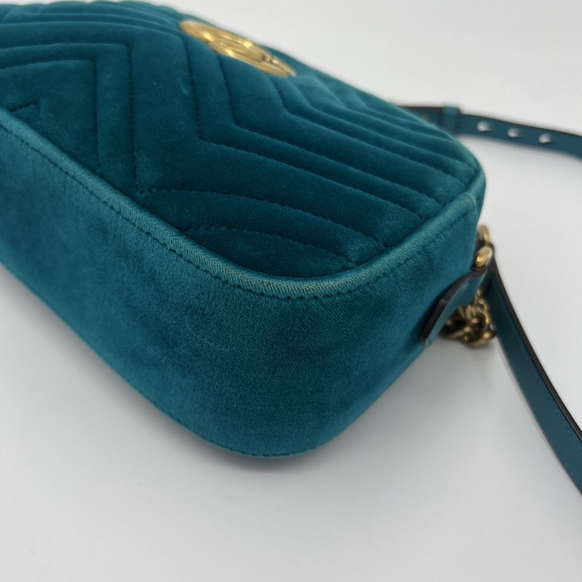 Gucci Gucci Marmont Velvet Crossbody Bag Size ONE SIZE - 6 Thumbnail