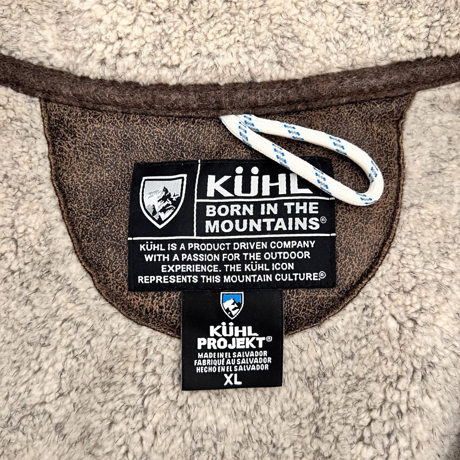 Kuhl NWOT Kuhl XL Women's Dani Sherpa Brown Wool Faux Leather Size XL / US 12-14 / IT 48-50 - 13 Thumbnail