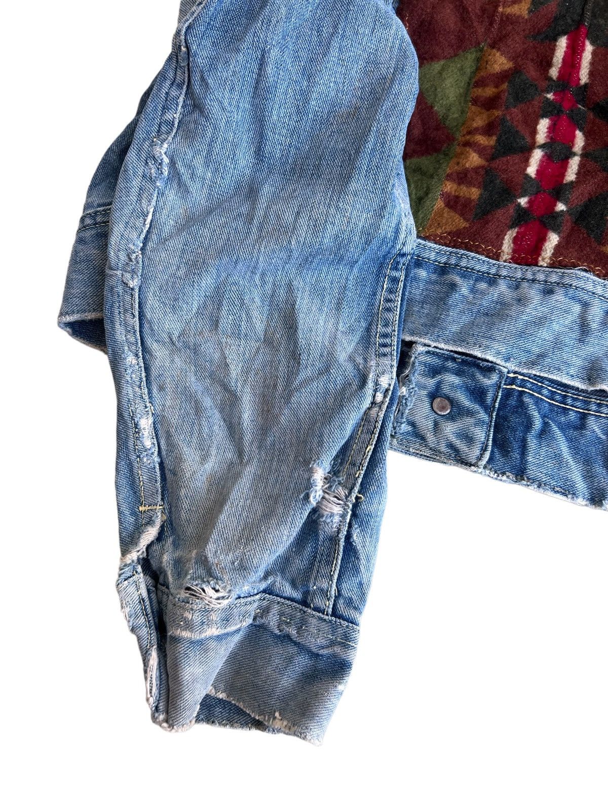 Lee TRUE GEM 1960s Lee Rider Navajo Hippies Trucker Denim Jacket Size US M / EU 48-50 / 2 - 14 Thumbnail