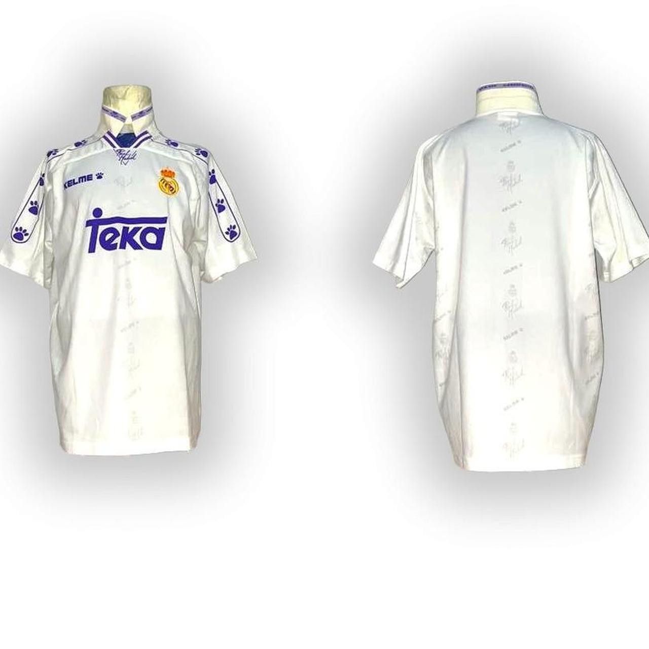 Other Real Madrid Spain 1994 1995 1996 Home Kelme Shirt Jersey Size US L / EU 52-54 / 3 - 2 Thumbnail