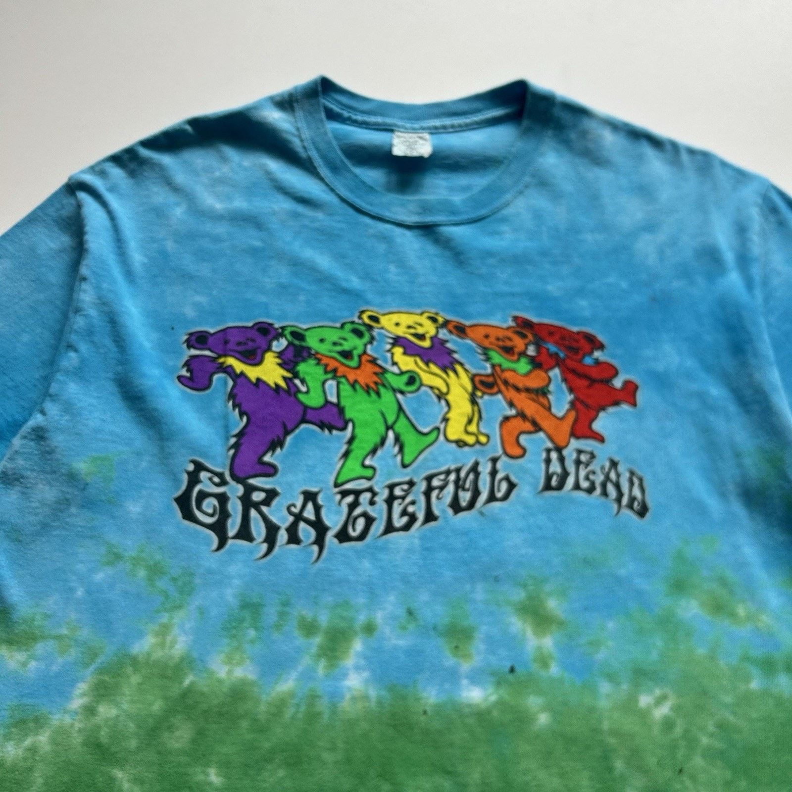 Band Tees × Grateful Dead × Vintage Vintage Grateful Dead Shirt Large Y2K Dancing Bears Tie Dye Size US L / EU 52-54 / 3 - 2 Thumbnail