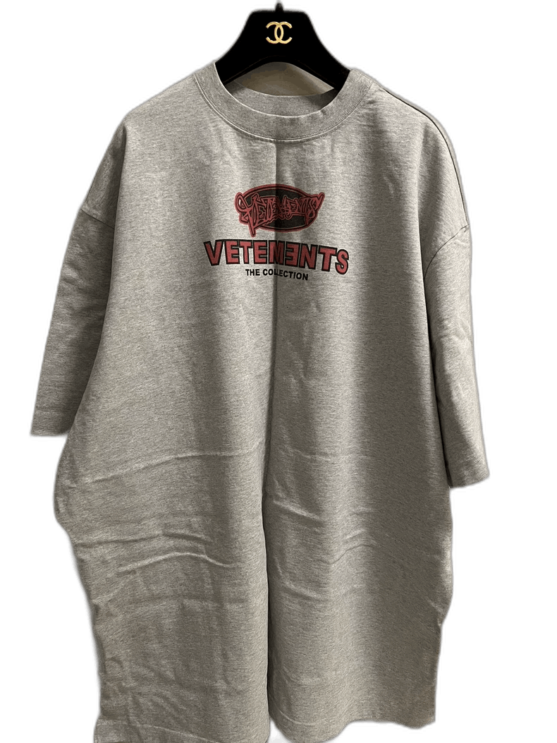 Vetements Vetements Gray Short Sleeve T-Shirt Size S Size US S / EU 44-46 / 1 - 1 Thumbnail
