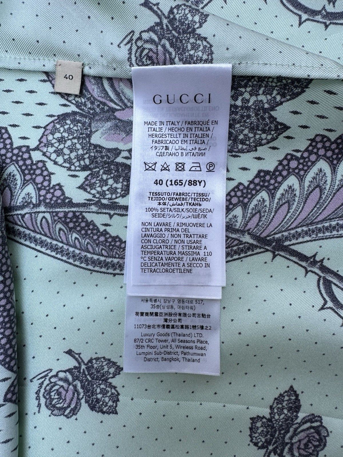 Gucci New Gucci Woman's Blouses Silk Size -IT-40 Size S / US 4 / IT 40 - 11 Thumbnail