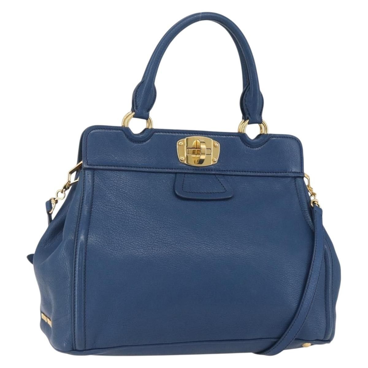 Miu Miu Miu Miu Vintage Leather Size ONE SIZE - 1 Thumbnail