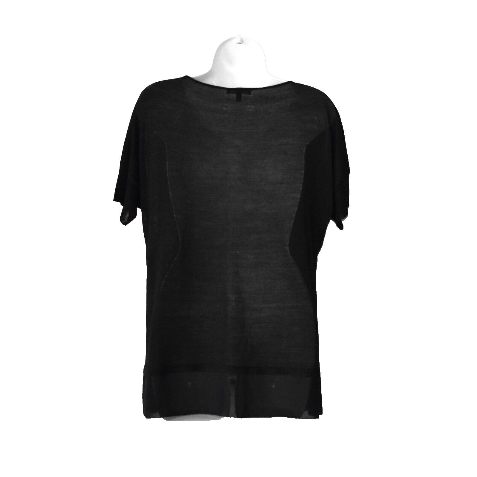 Eileen Fisher NEW EILEEN FISHER Petite Detail Silk Short Sleeve Top Sz PM Size M / US 6-8 / IT 42-44 - 3 Thumbnail
