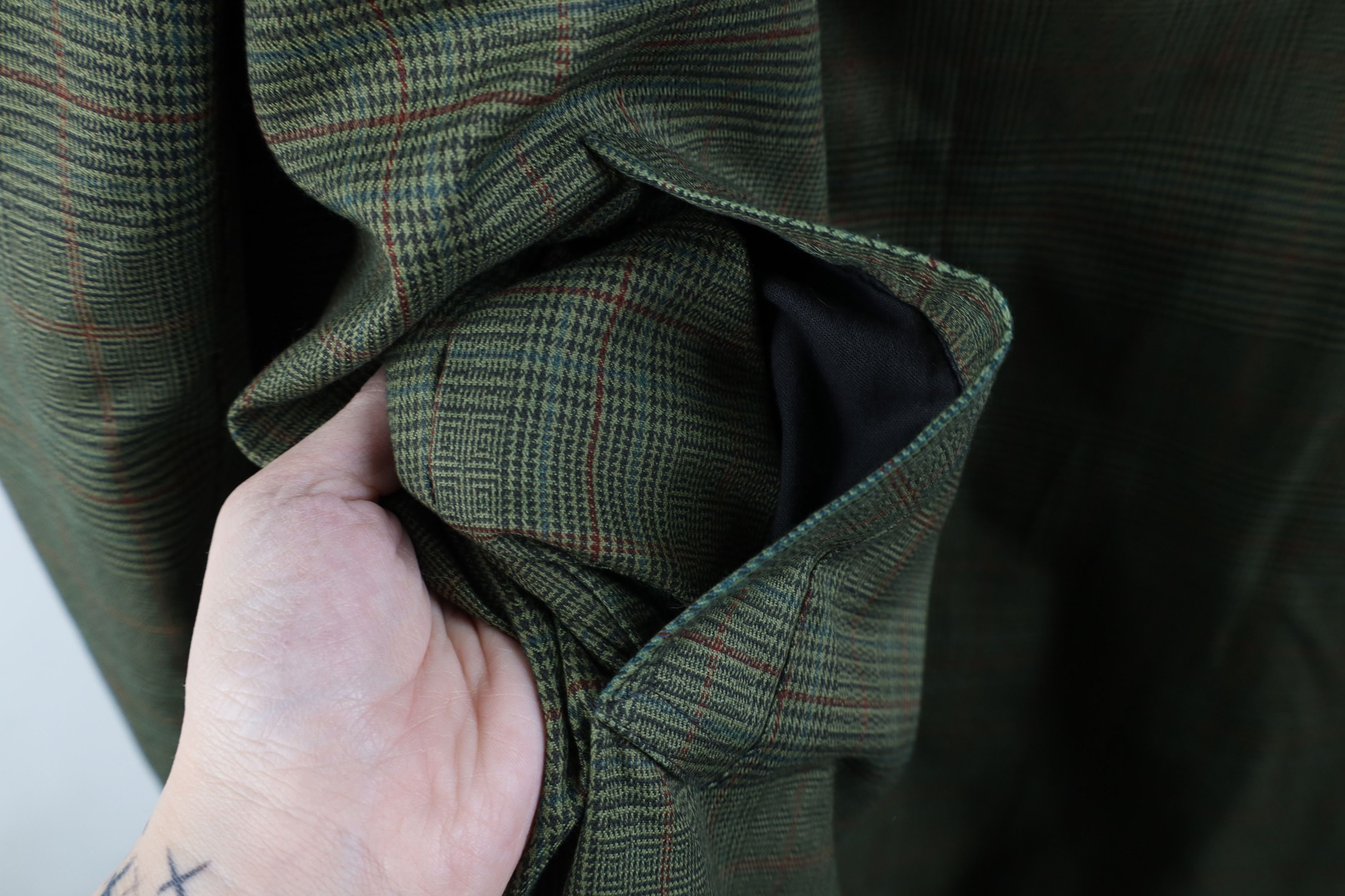 Vintage Vintage 60s 70s Streetwear Button Trench Coat Jacket USA Size US XL / EU 56 / 4 - 5 Thumbnail