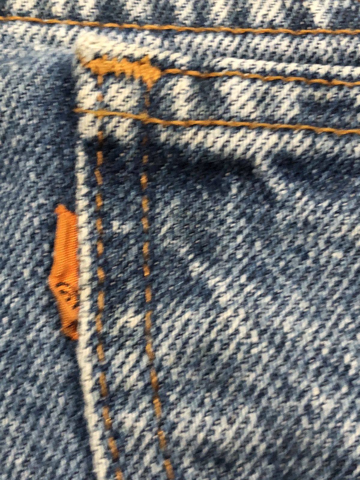 Levi's Vintage Levis 550 Jeans Mens 40x32 Blue Relaxed Orange Tab Size US 40 / EU 56 - 6 Thumbnail