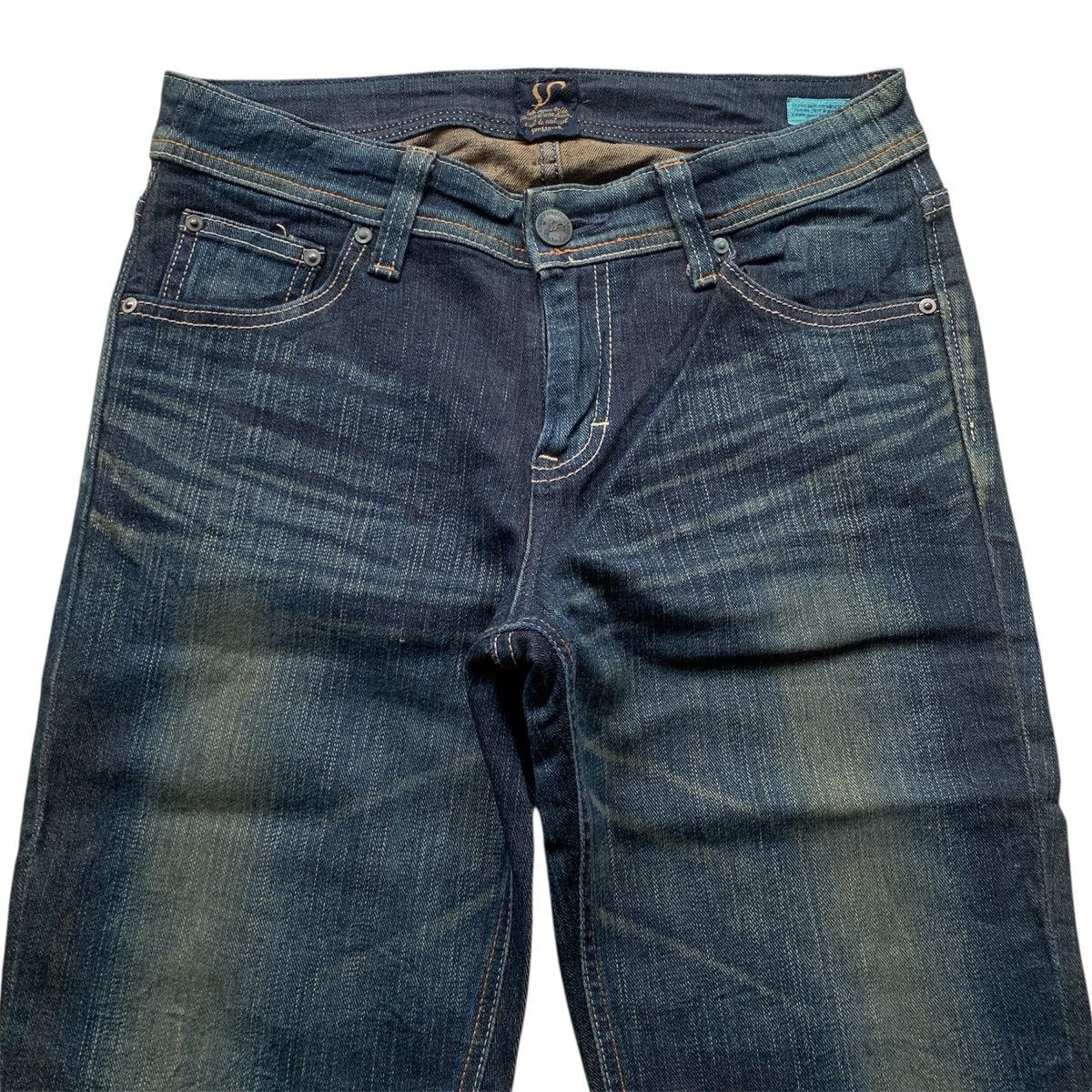 Edwin 2000’s Edwin Bootcut Flared Faded Jeans Pants LGB GOA Ifsix Size US 30 / EU 46 - 3 Thumbnail