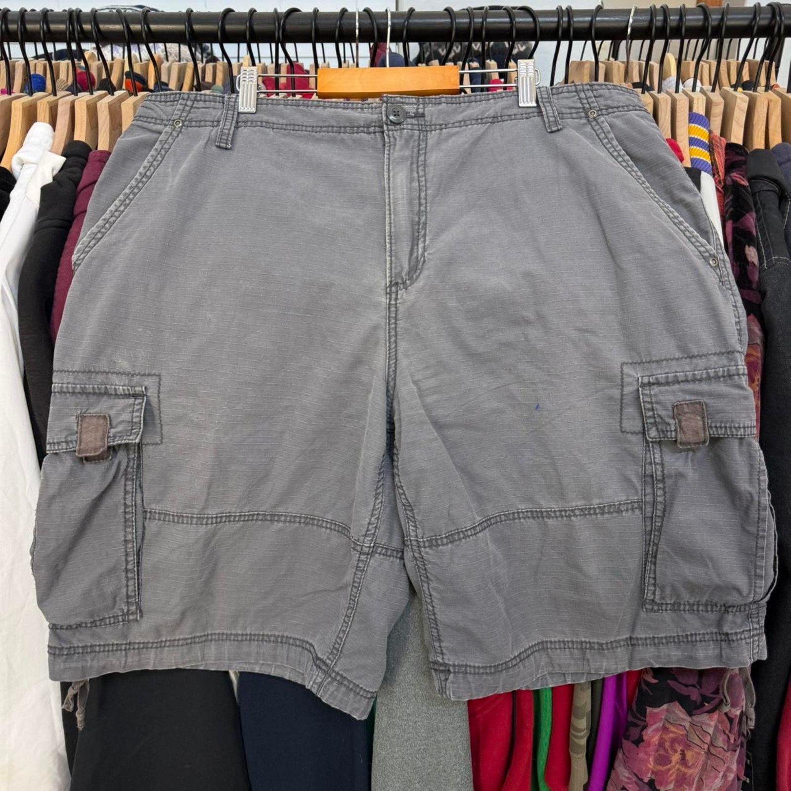Ocean Pacific Vintage Y2K Baggy Ocean Pacific Faded Cargo Pants Grey Size US 40 / EU 56 - 1 Thumbnail