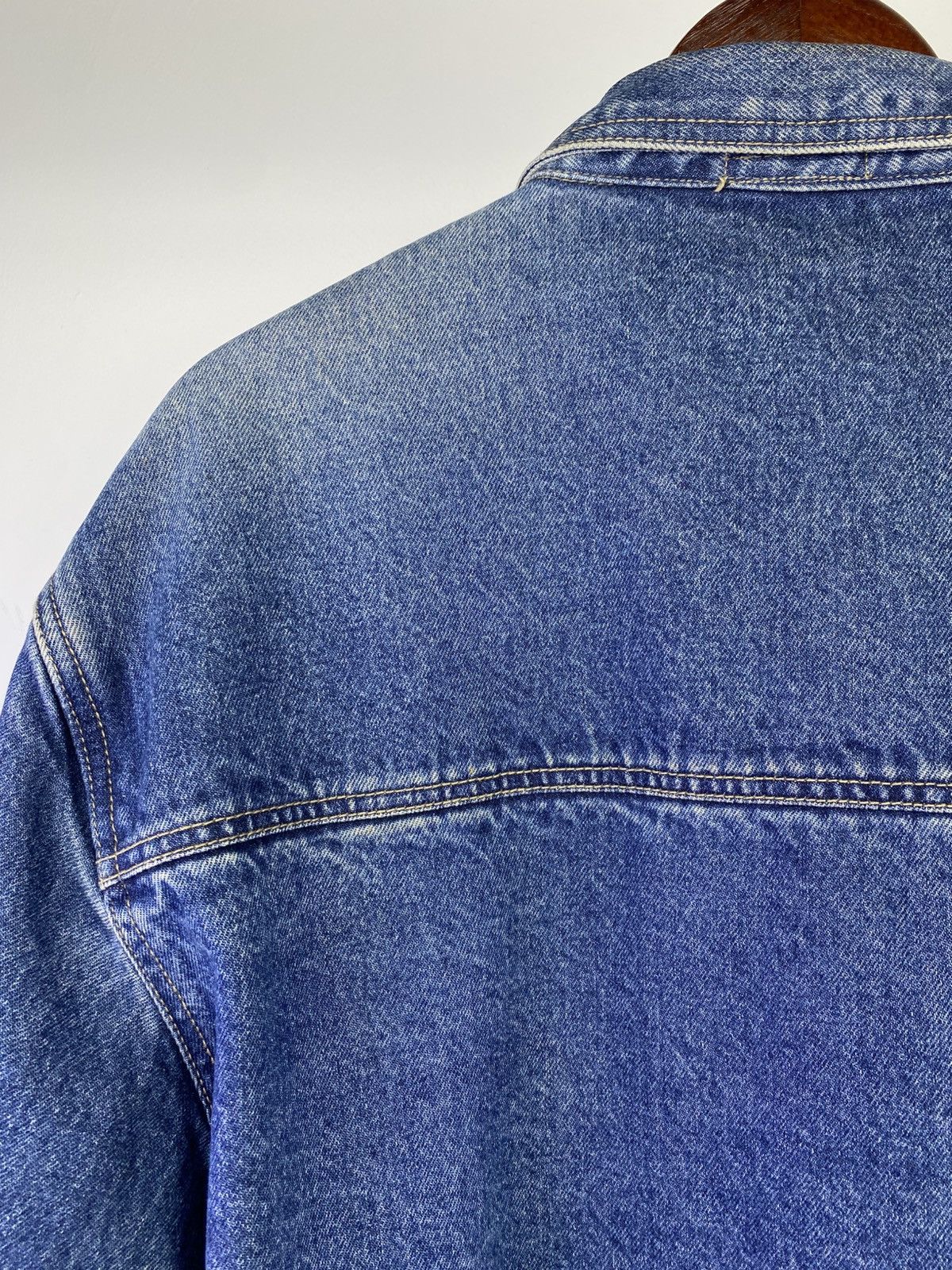 Marithe + Francois Girbaud Marithe Francois Girbaud Vintage Faded Oversized Denim Jacket Size US XL / EU 56 / 4 - 13 Thumbnail