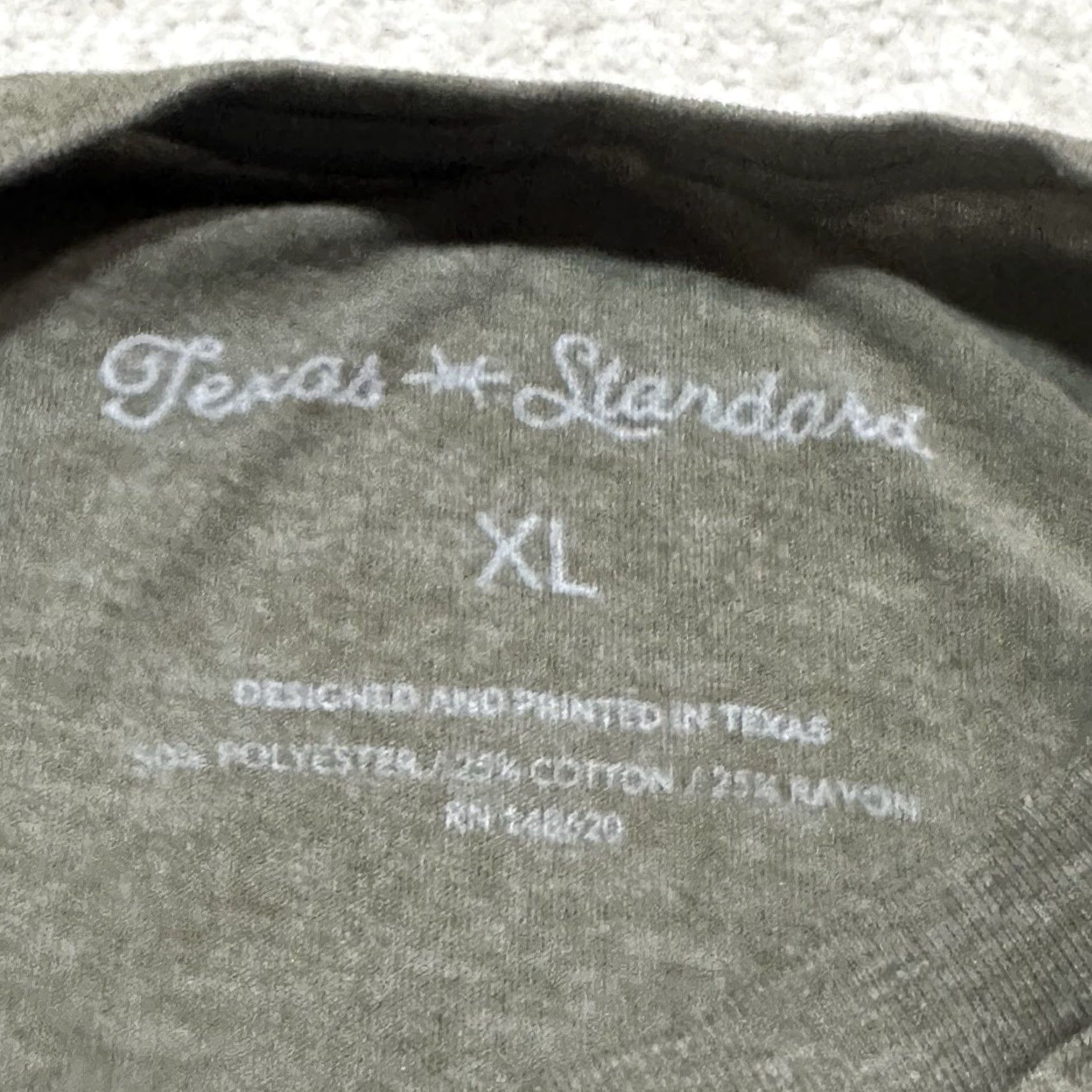 Doublet **Texas Standard Mens XL Green Double Sided T-Shirt** User: Texas Standard Mens XL Green Double Sided Rodeo T-Shirt Size US XL / EU 56 / 4 - 6 Thumbnail