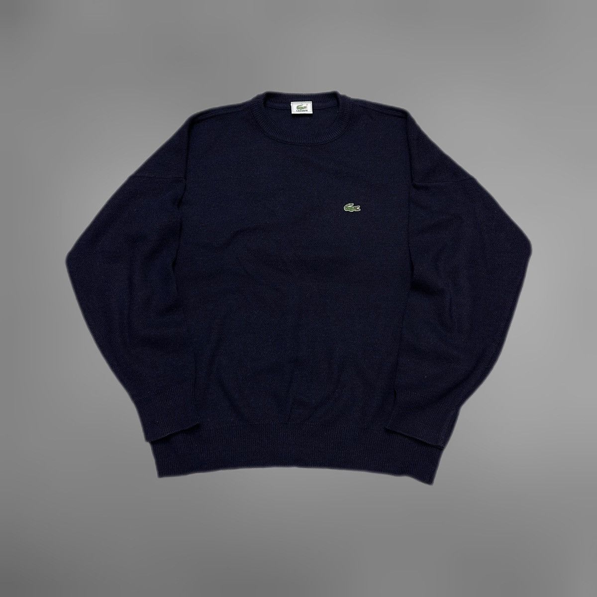 Lacoste Vintage Wool Lacoste Sweater logo Size US XXL / EU 58 / 5 - 1 Thumbnail