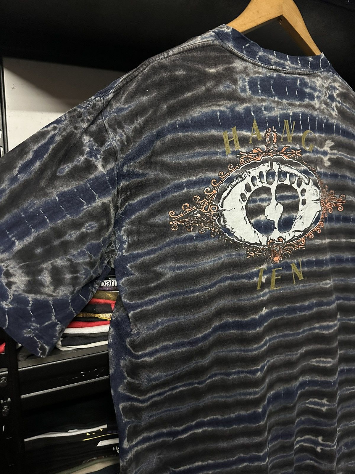 Hang Ten Vintage 90s Hang Ten The Iconic California Surf Oversize Tee Size US XXL / EU 58 / 5 - 4 Thumbnail