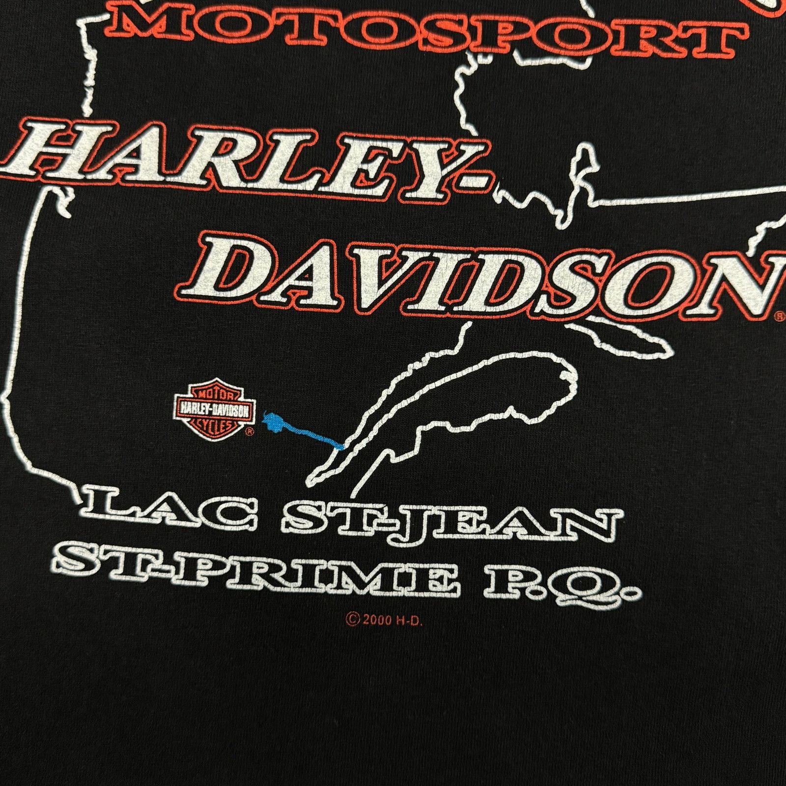 Harley Davidson Vintage Harley Davidson Flame Longsleeve Size US L / EU 52-54 / 3 - 6 Thumbnail
