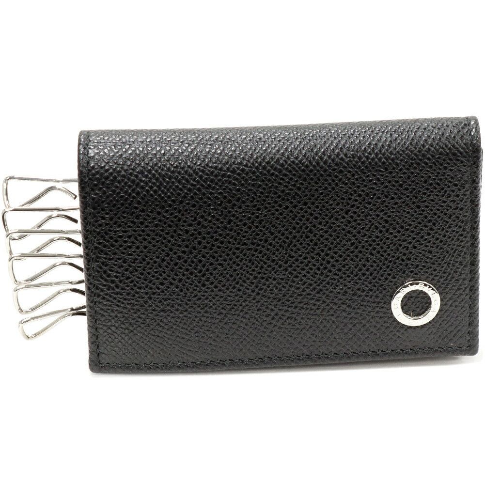 Bvlgari Bvlgari Bvlgari Bulgari Bulgari Man Grained Calfskin Key Case Leather Key case 38928 DUTY FREE for USA Size ONE SIZE - 1 Thumbnail
