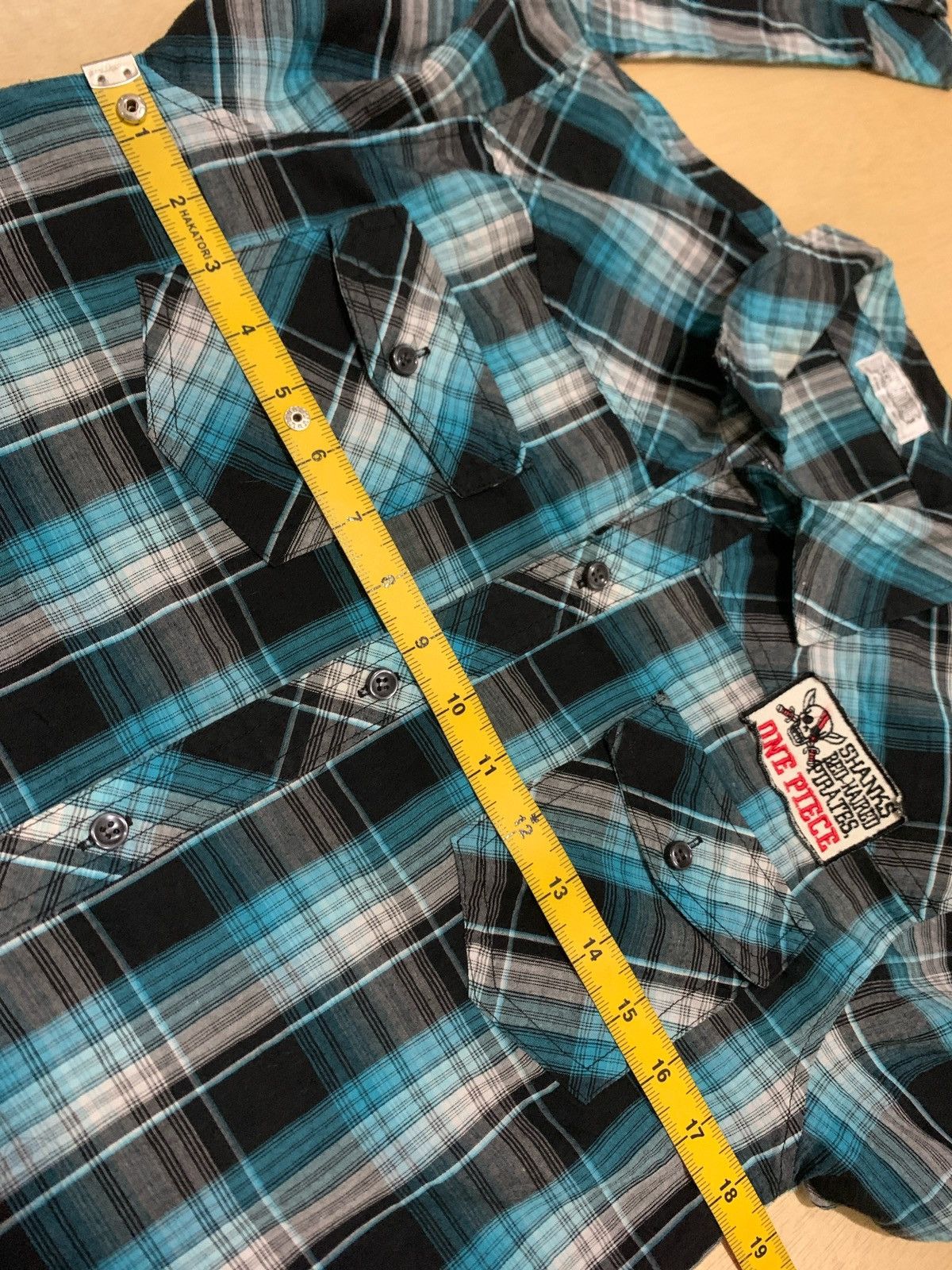 Hysteric Glamour × Japanese Brand × One Piece Y2k One Piece Red Baired Pirates Shirt Size US M / EU 48-50 / 2 - 10 Thumbnail