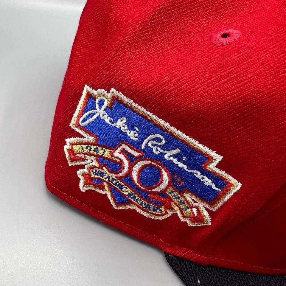 New Era Seattle Mariners Hat Men 7 5/8 Jackie Robinson MLB Snap Back Size ONE SIZE - 3 Thumbnail