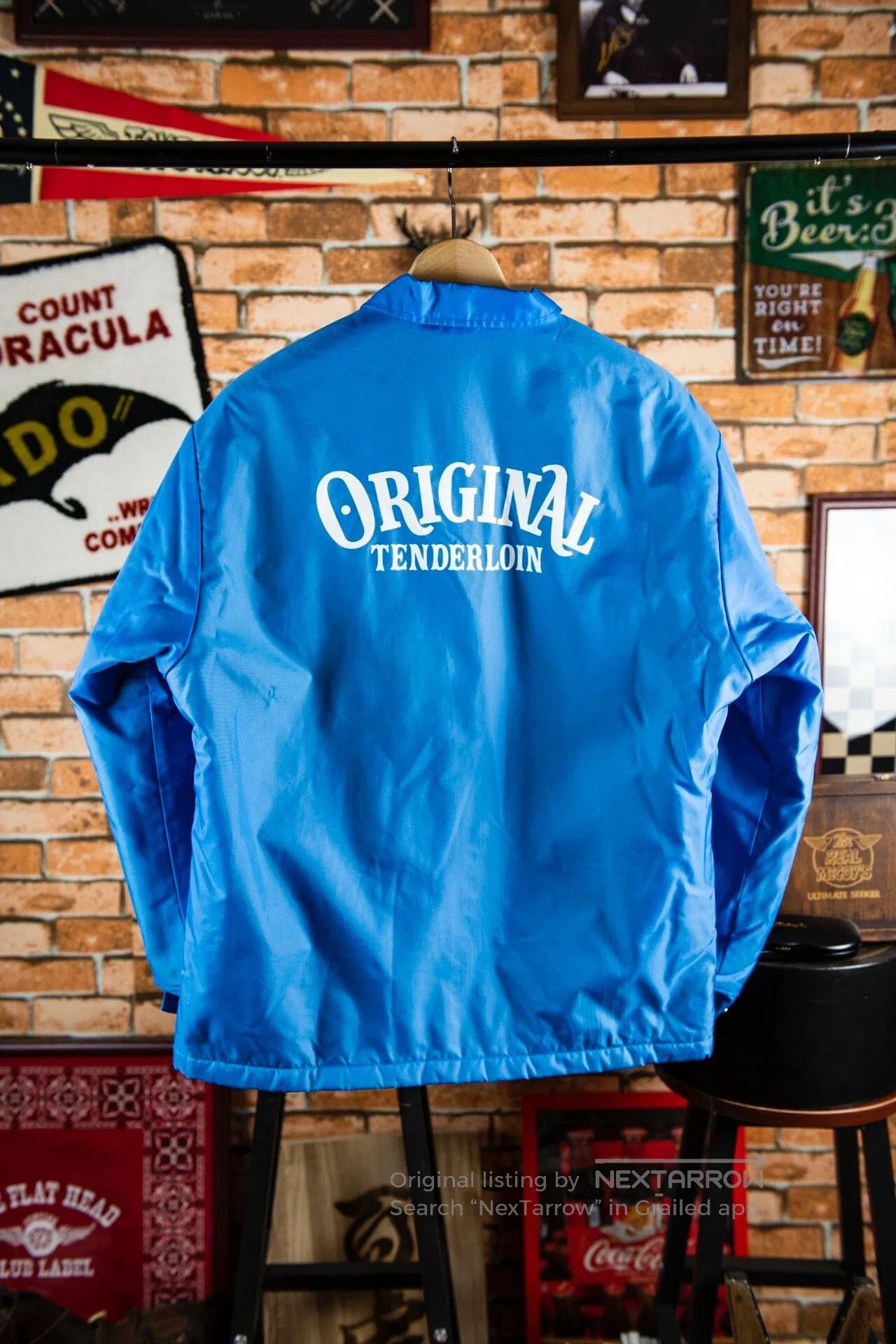 Tenderloin TENDERLOIN Coach Jacket with Sherpa Lining. Size US S / EU 44-46 / 1 - 3 Thumbnail