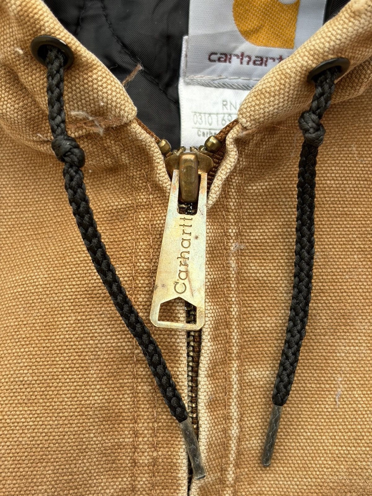 Carhartt Vintage 00s Carhartt Active Hood Jacket Size US M / EU 48-50 / 2 - 4 Thumbnail