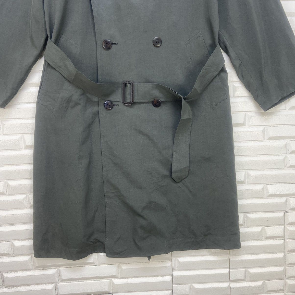 Givenchy 🔥100% Silk🔥Vintage Givenchy Monsieur Long Coat Size US S / EU 44-46 / 1 - 8 Thumbnail