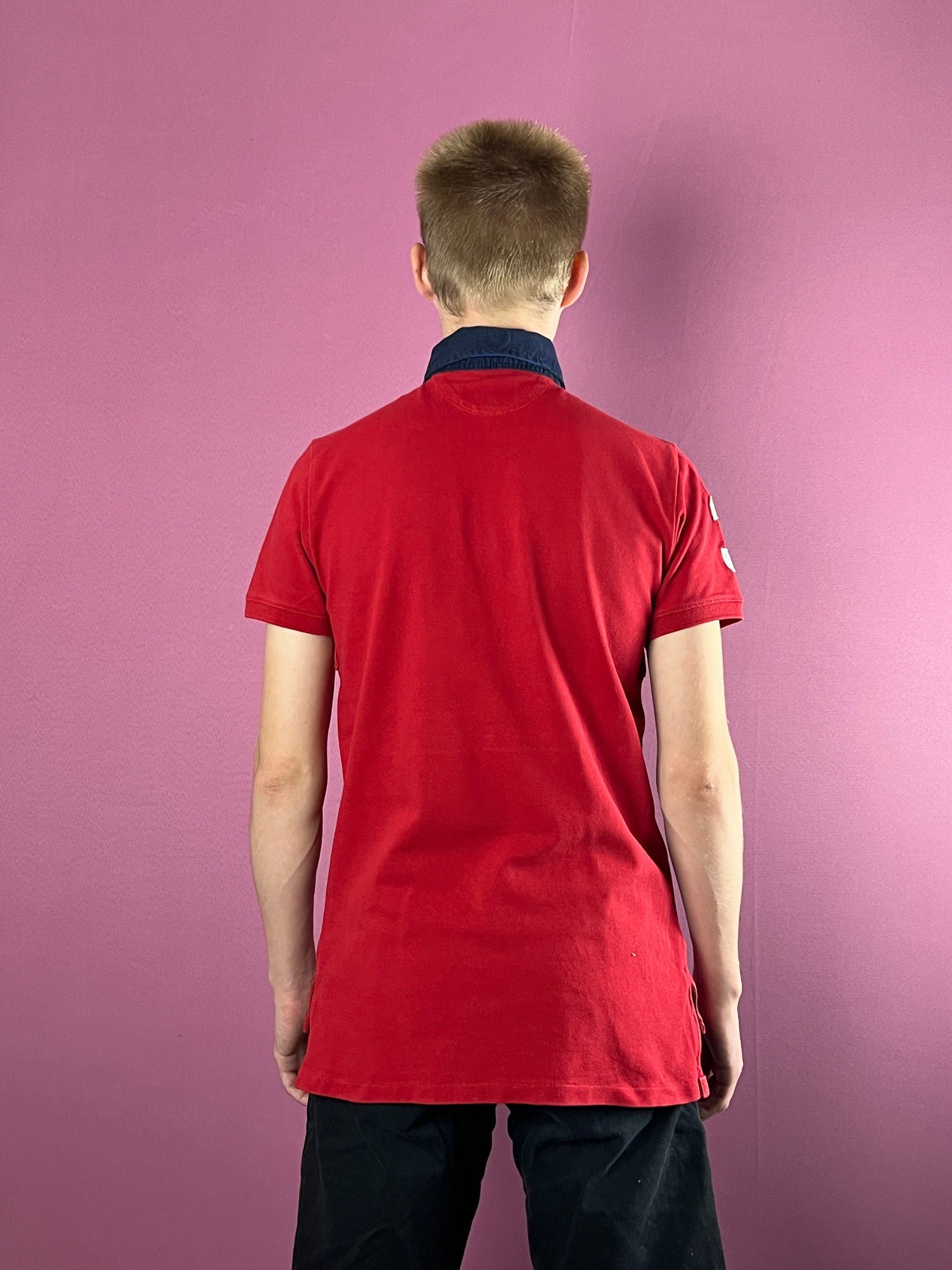Polo Ralph Lauren × Vintage 90s Polo by Raplh Lauren Big Pony #3 Men's Polo Shirt - S Size US S / EU 44-46 / 1 - 4 Thumbnail